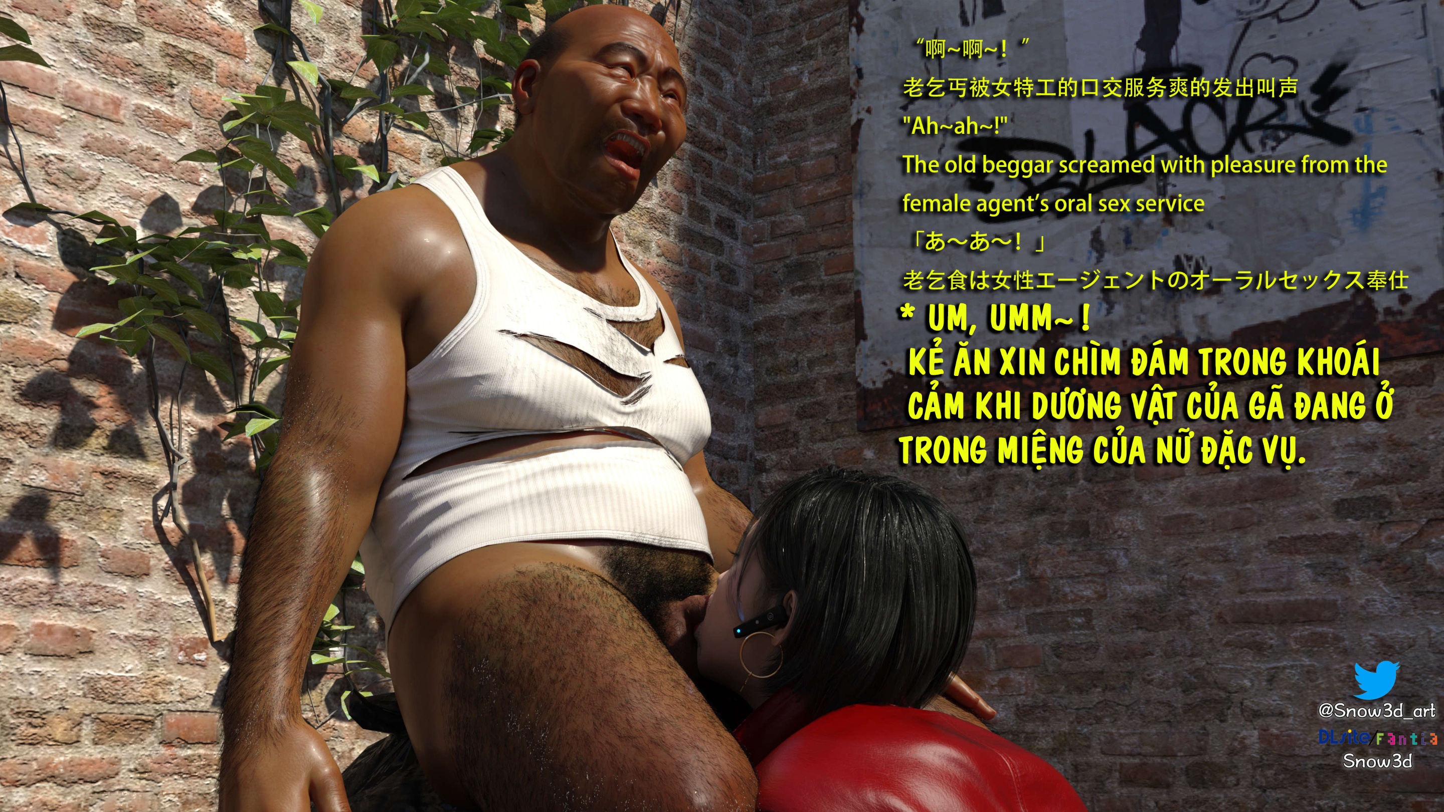 HentaiVN.net - Ảnh 3 - Ada Wong Và Kẻ Ăn Mày - Chap 2