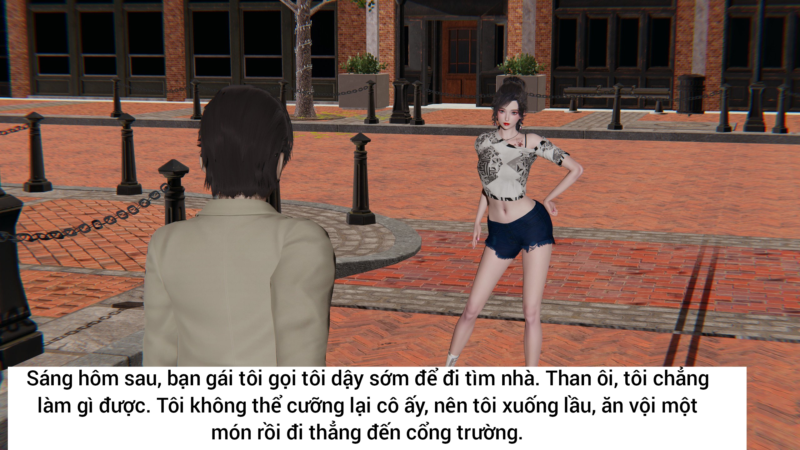 HentaiVN.net - Ảnh 3 - Vạch trần bạn gái Tiểu Nguyệt - Chap2: thuê nhà mới