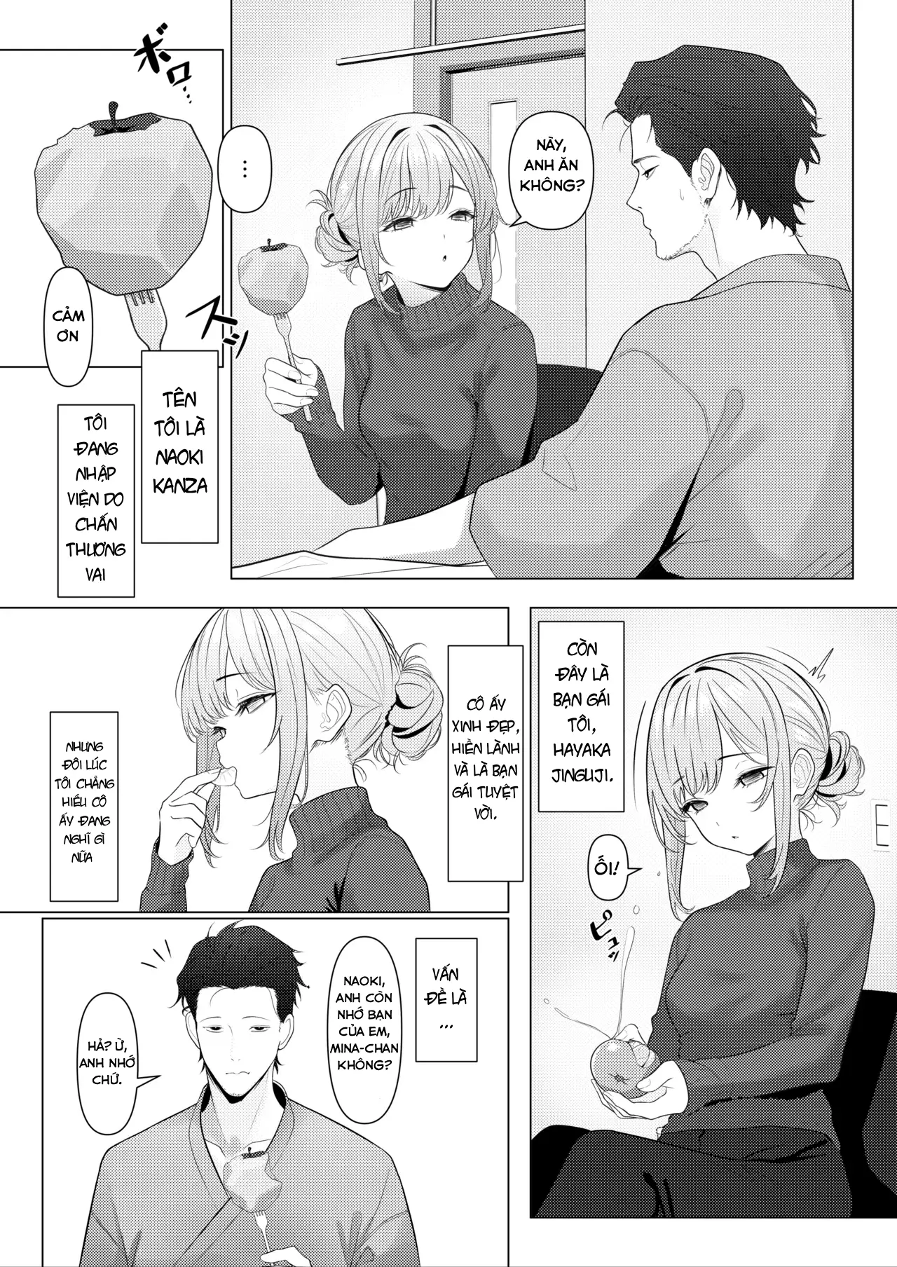 HentaiVN.net - Ảnh 3 - Hồ sơ bệnh án nữ hóa của Hayato-sensei-Phần bệnh viện - Chap 1