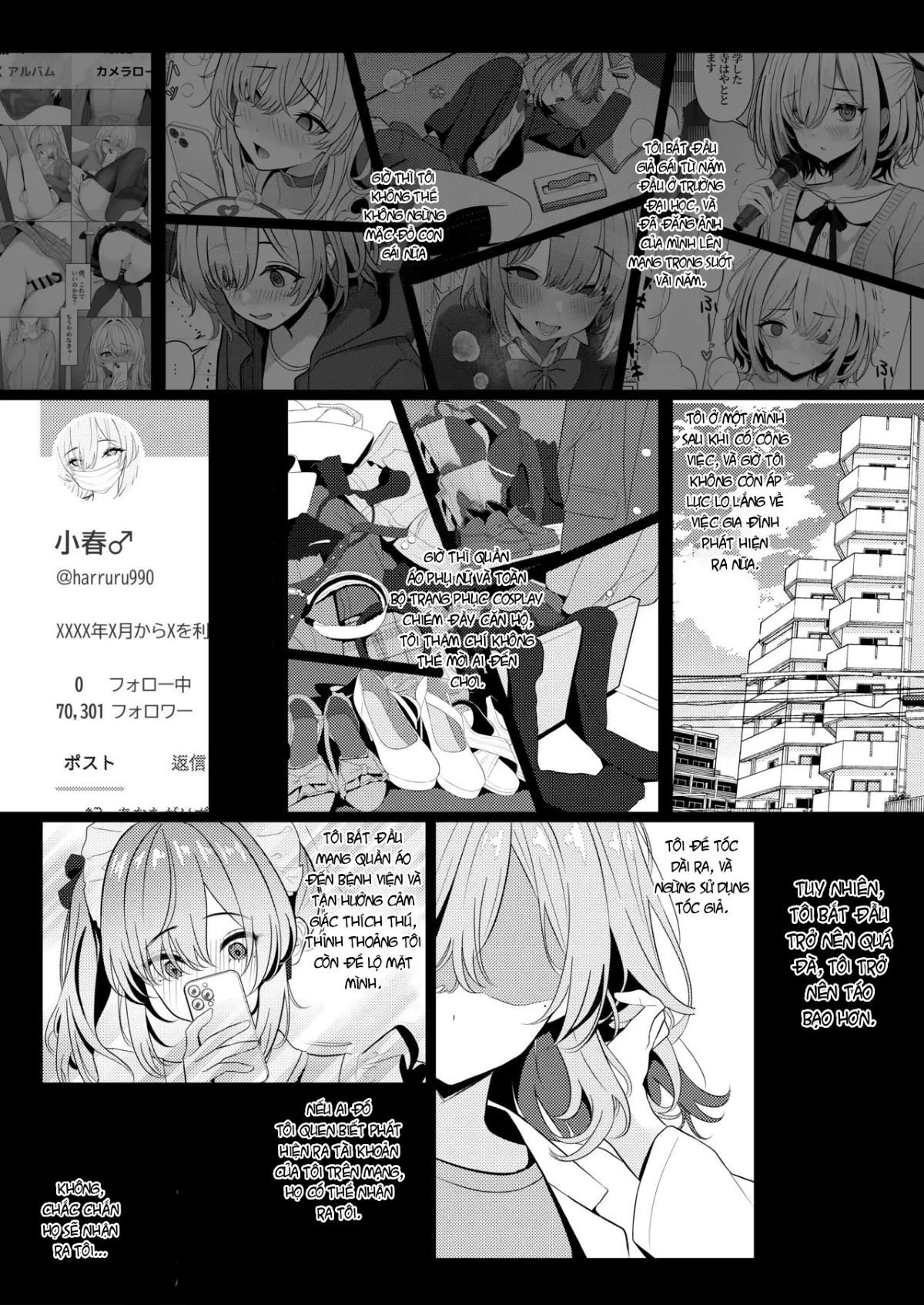 HentaiVN.net - Ảnh 3 - Hồ sơ bệnh án nữ hóa của Hayato-sensei-Phần bệnh viện - Chap 2