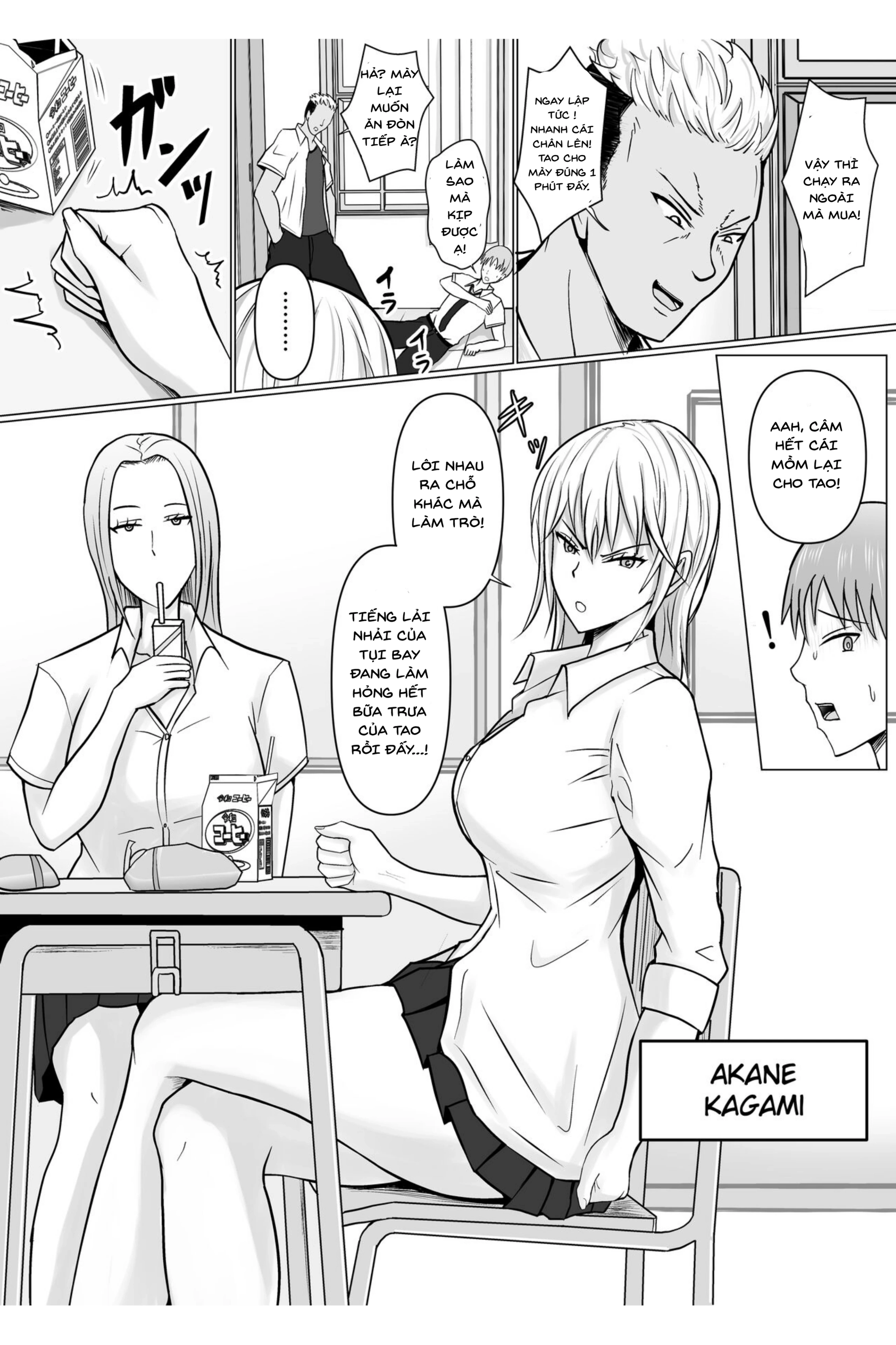 HentaiVN.net - Ảnh 3 - Tôi Nhập Hồn Vào Cô Nàng Yankee (Đầu Gấu) Trong Lớp - Chap 1