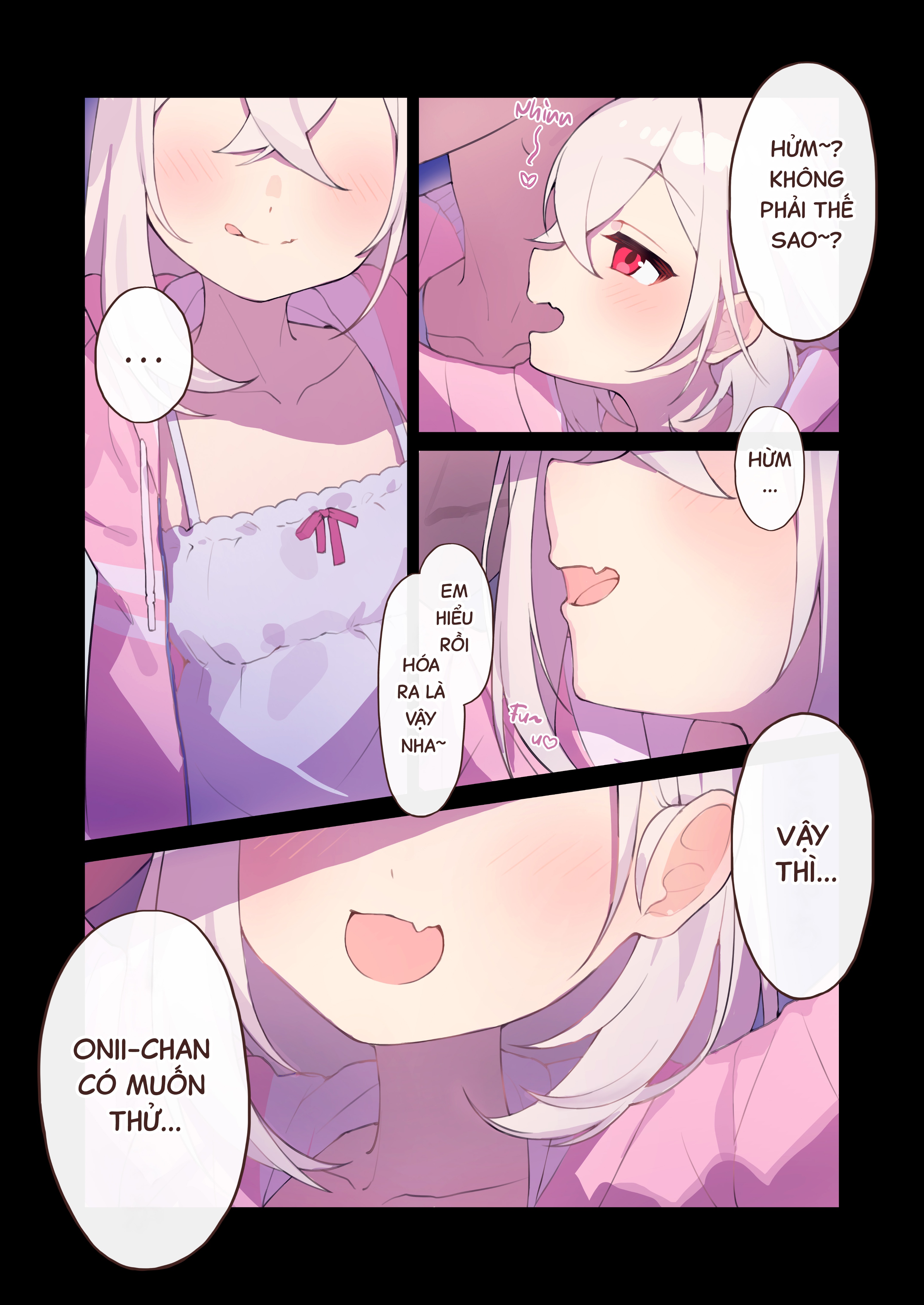 HentaiVN.net - Ảnh 3 - Cô em kế láo lỉnh và những lời thì thầm khoái lạc ngọt ngào - Oneshot