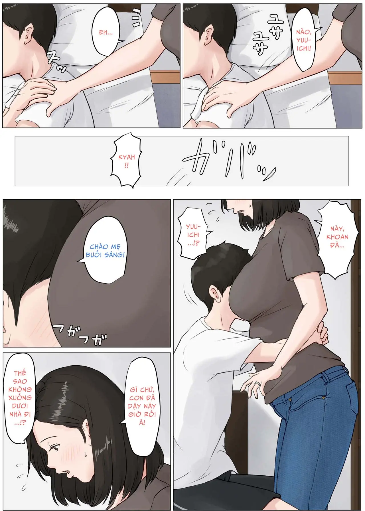 HentaiVN.net - Ảnh 3 - Zoku Kaa-san Ja Nakya Dame Nan Da!! - Chap 3