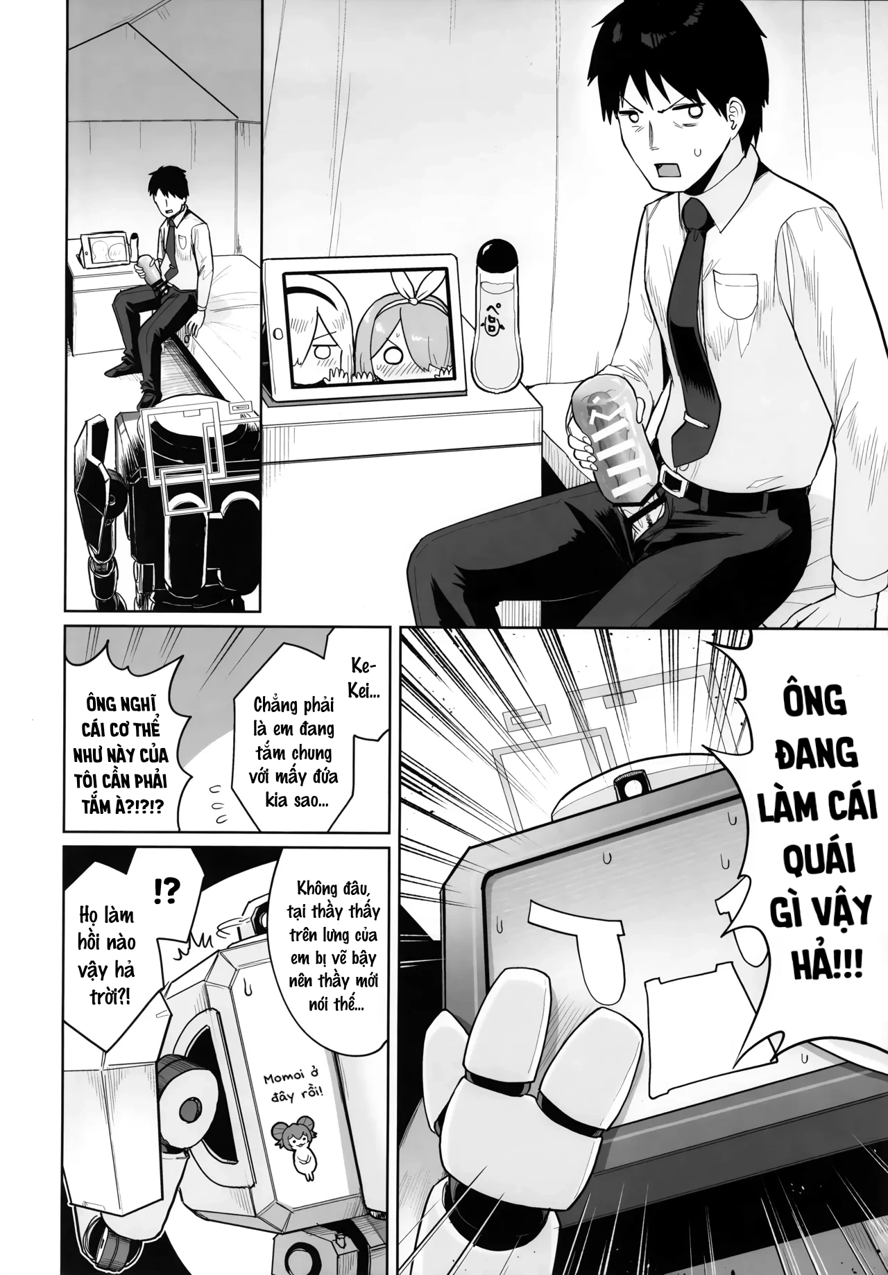 HentaiVN.net - Ảnh 3 - Bất kể nhân dạng, em vẫn là em - Oneshot
