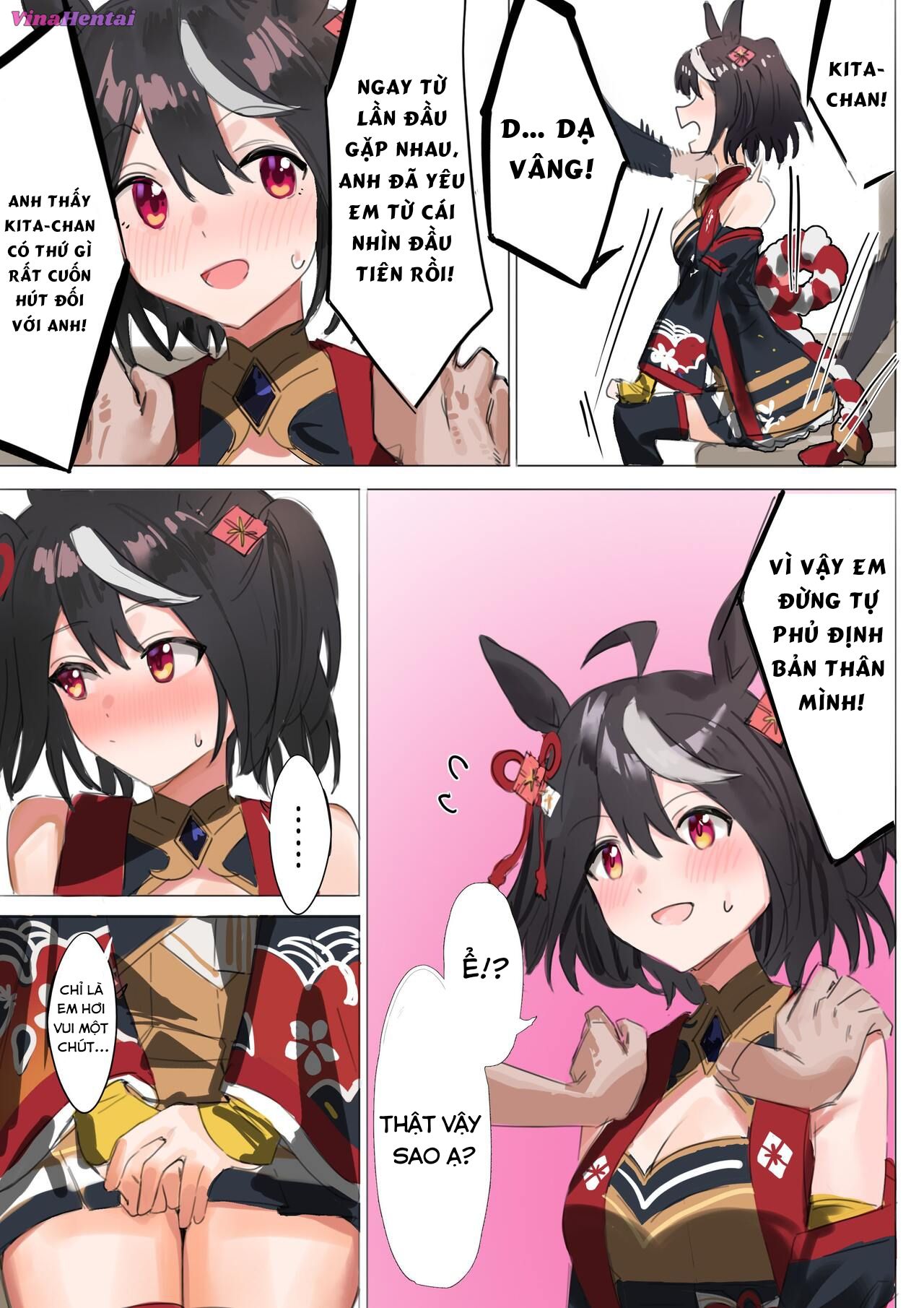 HentaiVN.net - Ảnh 3 - Đụ kitasan - Oneshot ngọt
