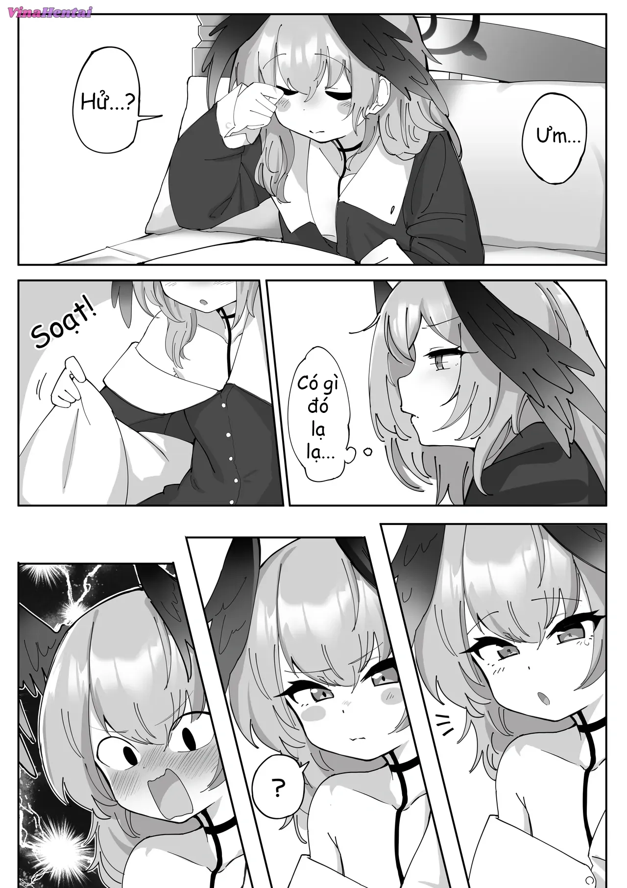 HentaiVN.net - Ảnh 3 - Futanari Koharu-chan vs Hanako-chan Manga - Chap 1