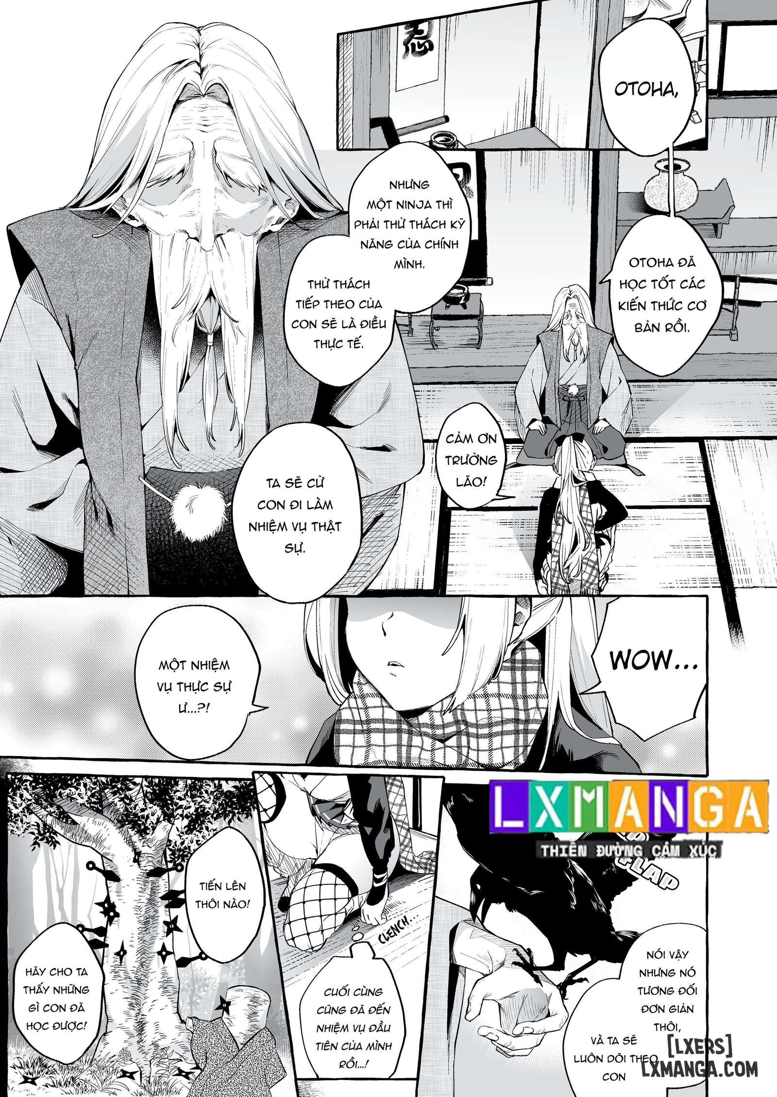 HentaiVN.net - Ảnh 2 - Let's Go! Kunoichi Otoha - Oneshot