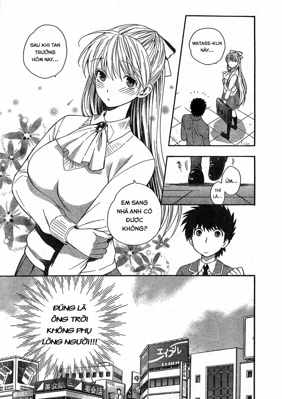 HentaiVN.net - Ảnh 3 - Hen Koi - Nhật kí tan trường [Hen Koi - The After School Diary, The Secret Love At Dust] - Chương 4 Thời điểm bí mật là khi đôi tình nhân hòa làm một với nhau