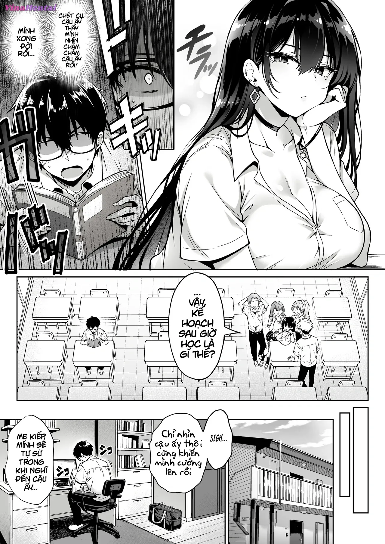 HentaiVN.net - Ảnh 3 - Totsuzen Ie ni Kita Gal ni Boku no Doutei o Ubawareteitta Hanashi - Oneshot