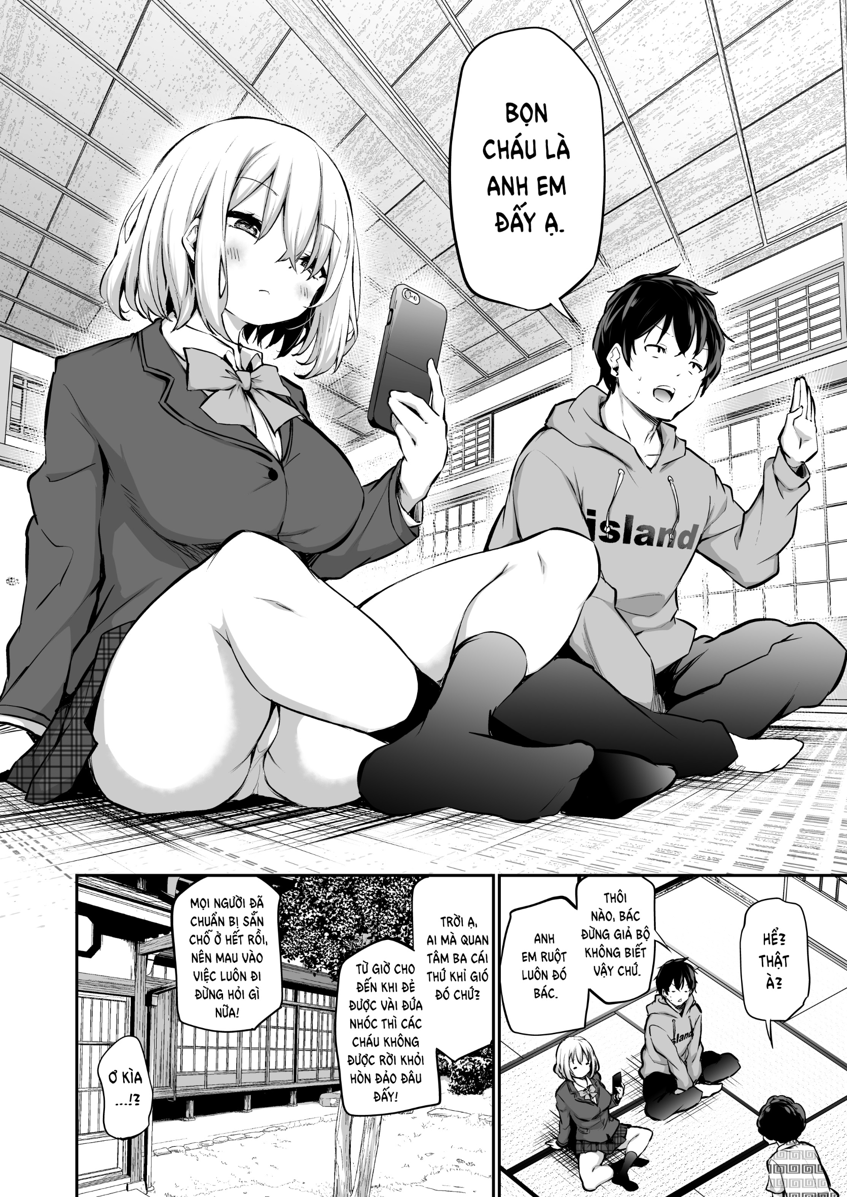 HentaiVN.net - Ảnh 3 - Imouto Haramasenai to Derarenai Shima - Oneshot + Bonus