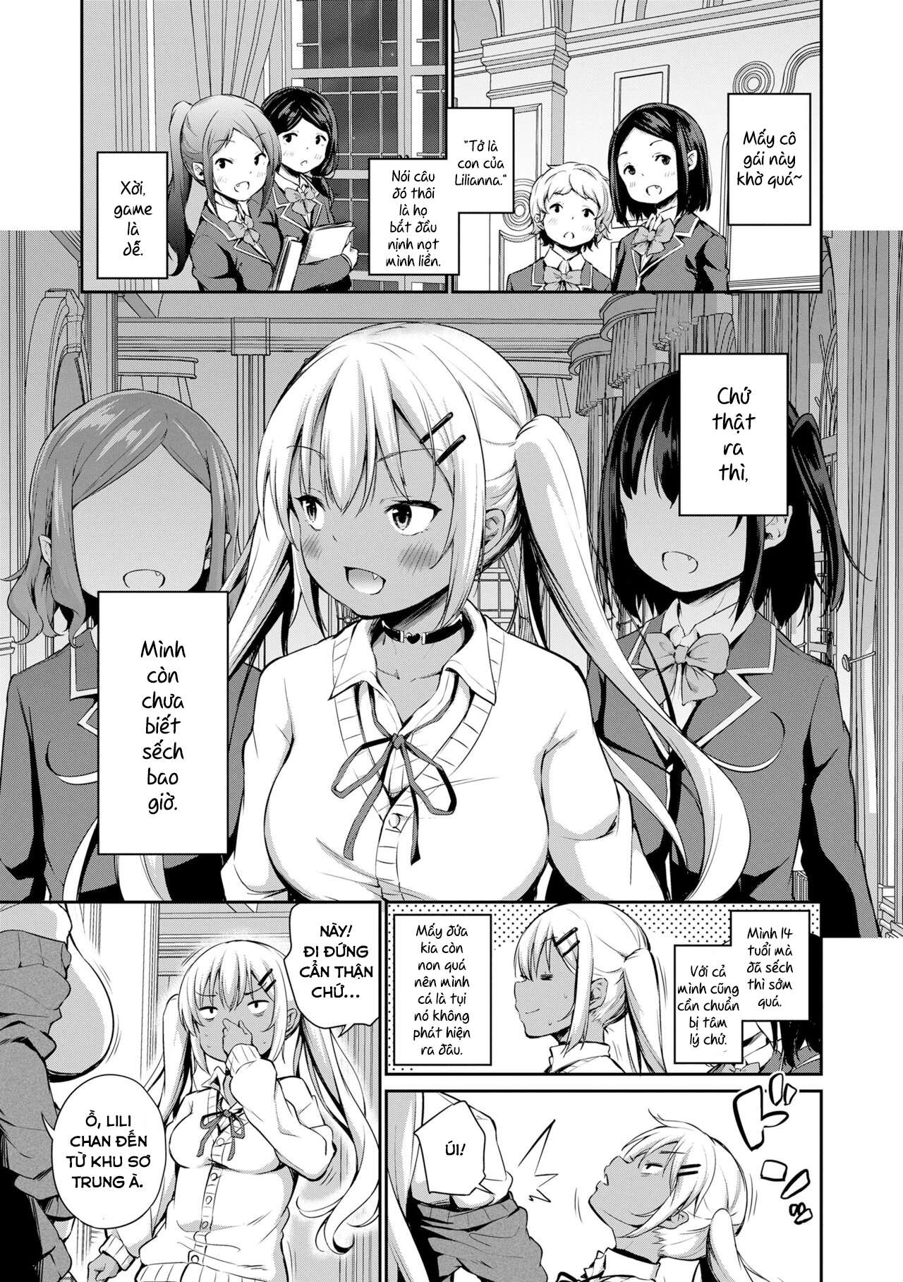 HentaiVN.net - Ảnh 3 - Địt tập thể bé succubus - Oneshot