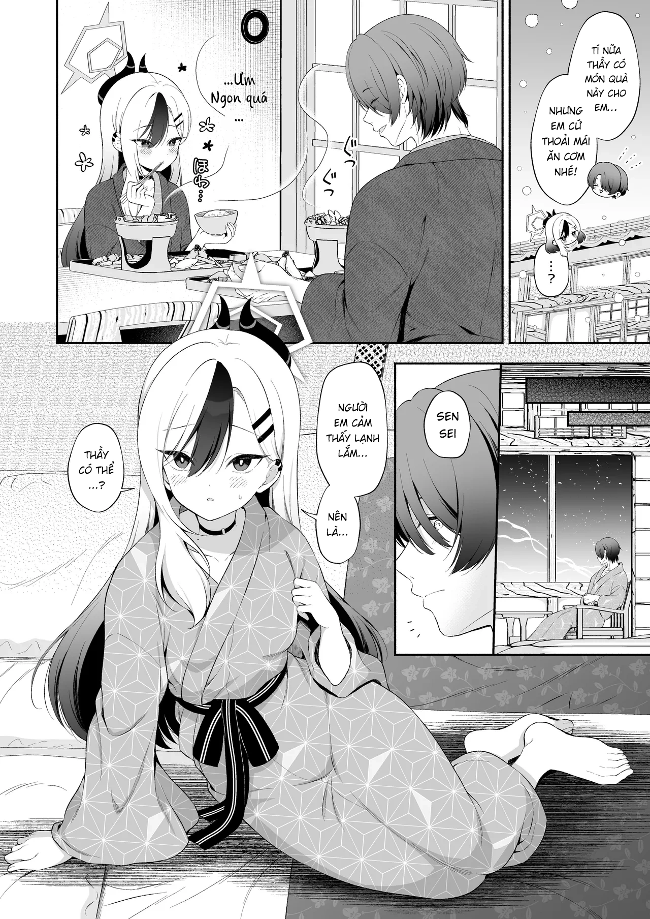 HentaiVN.net - Ảnh 3 - Chuyến đi suối nước nóng cùng với Kayoko. - One shot khô dái