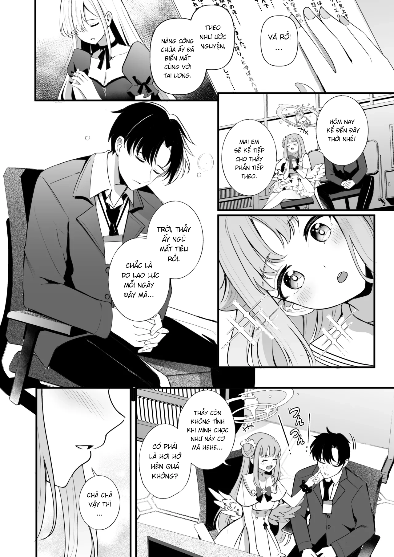 HentaiVN.net - Ảnh 3 - Bé hư của mỗi riêng thầy mà thôi. - Oneshot