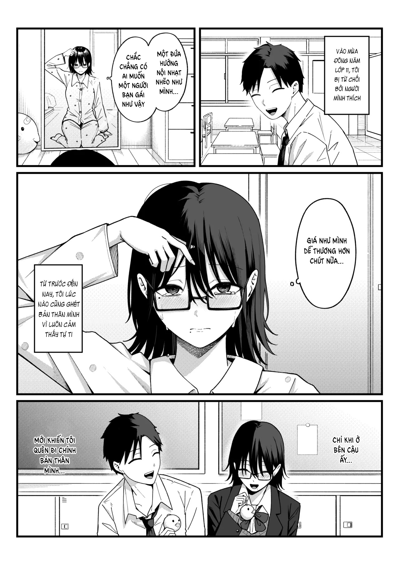 HentaiVN.net - Ảnh 3 - Anotoki Futteshimatta Moto Inkya no Onna Tomodati ga Ura Aka Haisinsya ni Natta Riyuu. - Oneshot