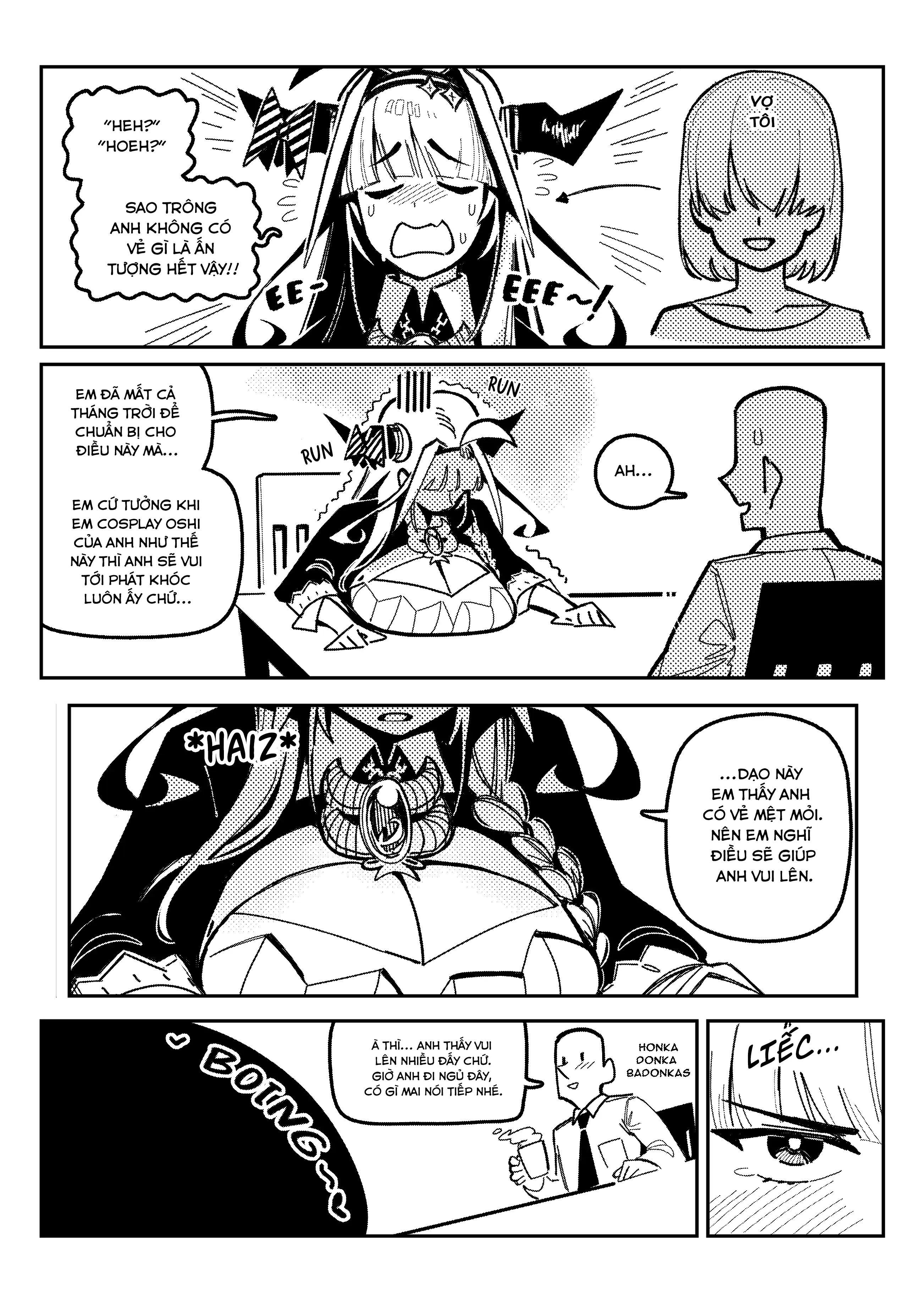 HentaiVN.net - Ảnh 3 - Vợ tôi cosplay Kiryu Coco - Chap 1