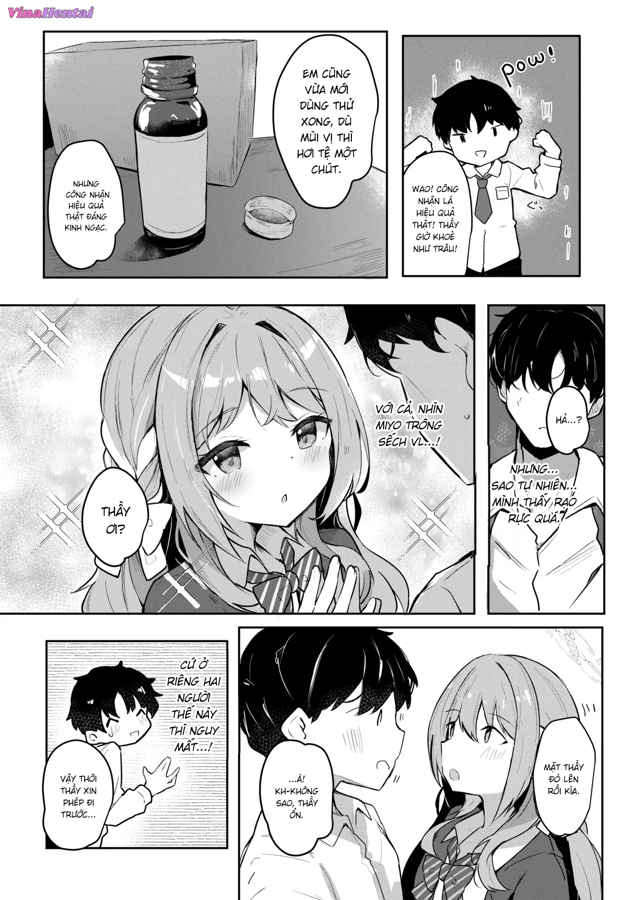 HentaiVN.net - Ảnh 3 - Dịch vụ giao thuốc của Miyo - Oneshot