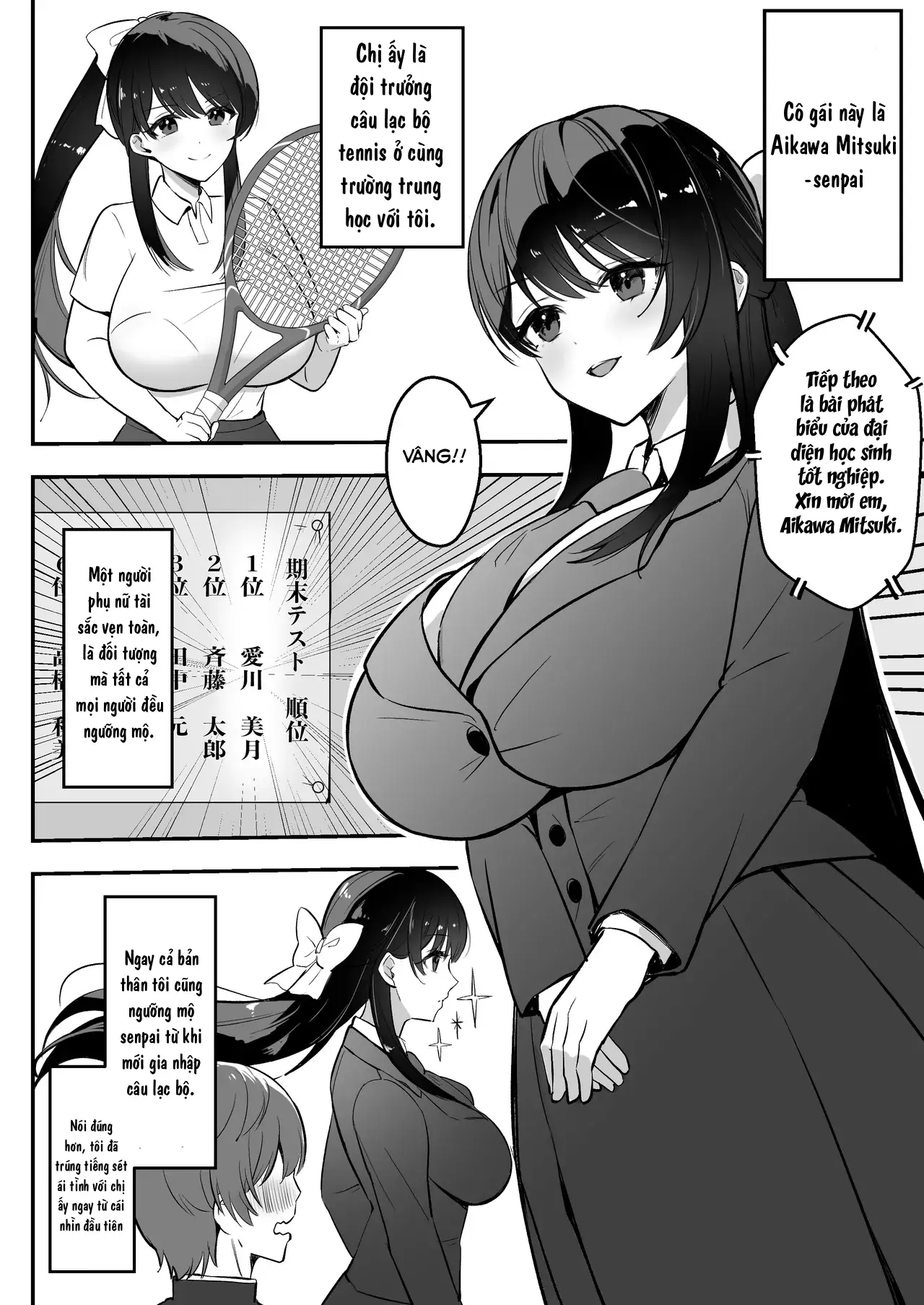 HentaiVN.net - Ảnh 3 - Yêu xa, tôi tự hào về cô bạn gái lớn tuổi hơn mình - Oneshot