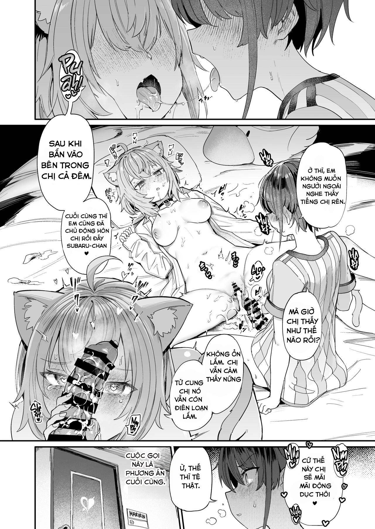 HentaiVN.net - Ảnh 3 - Super Estrus Danger Zone - oozora-subaru-x-nekomata-okayu