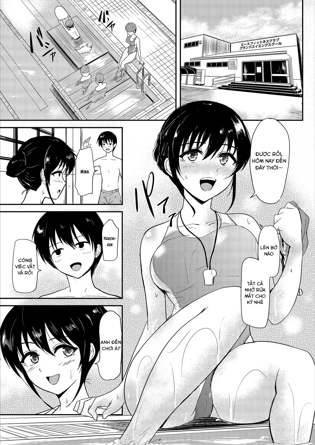 HentaiVN.net - Ảnh 2 - Suiei Instructor no Seiso na Kanojo ga Beit Saki de Netorareru made… - Oneshot