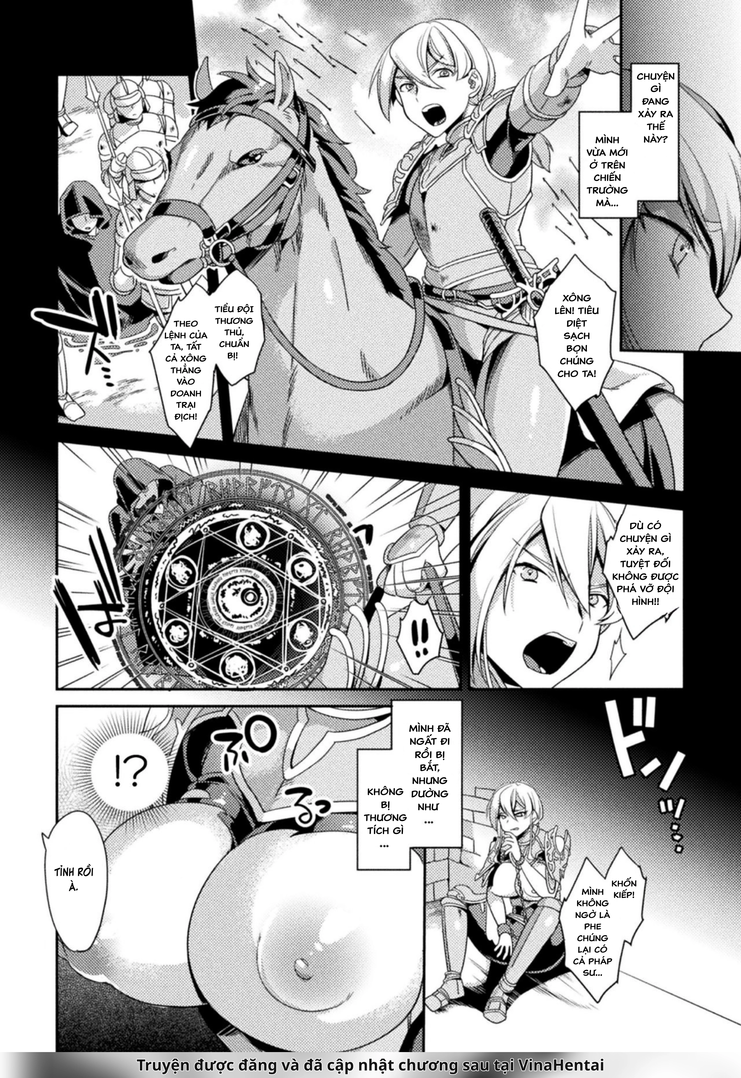 HentaiVN.net - Ảnh 3 - KỴ SĨ CHUYỂN GIỚI RAUL XA NGÃ THÀNH KỸ NỮ - Oneshot vừa