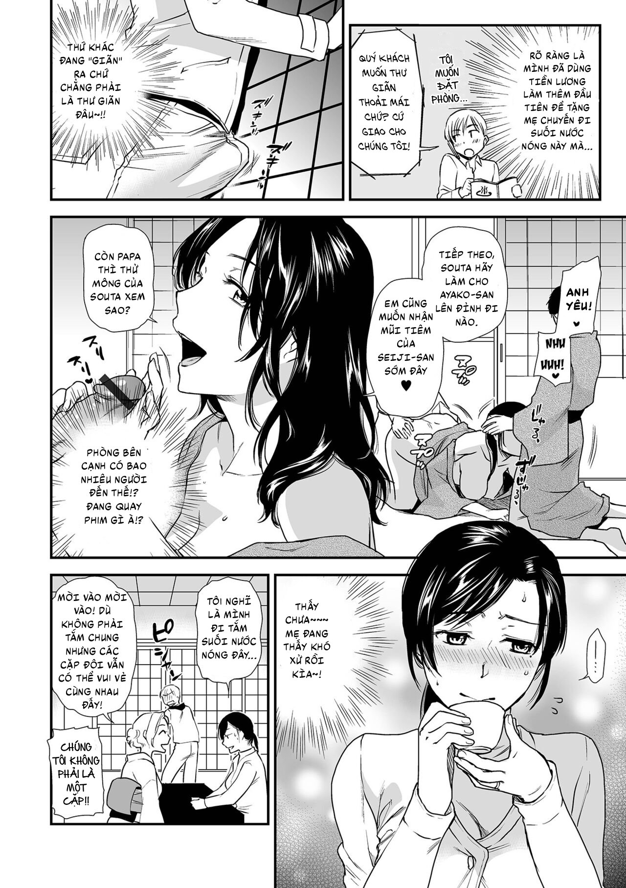 HentaiVN.net - Ảnh 3 - Hatsujou Boshi-Okaasan wa Shinpaisei - Chap 2