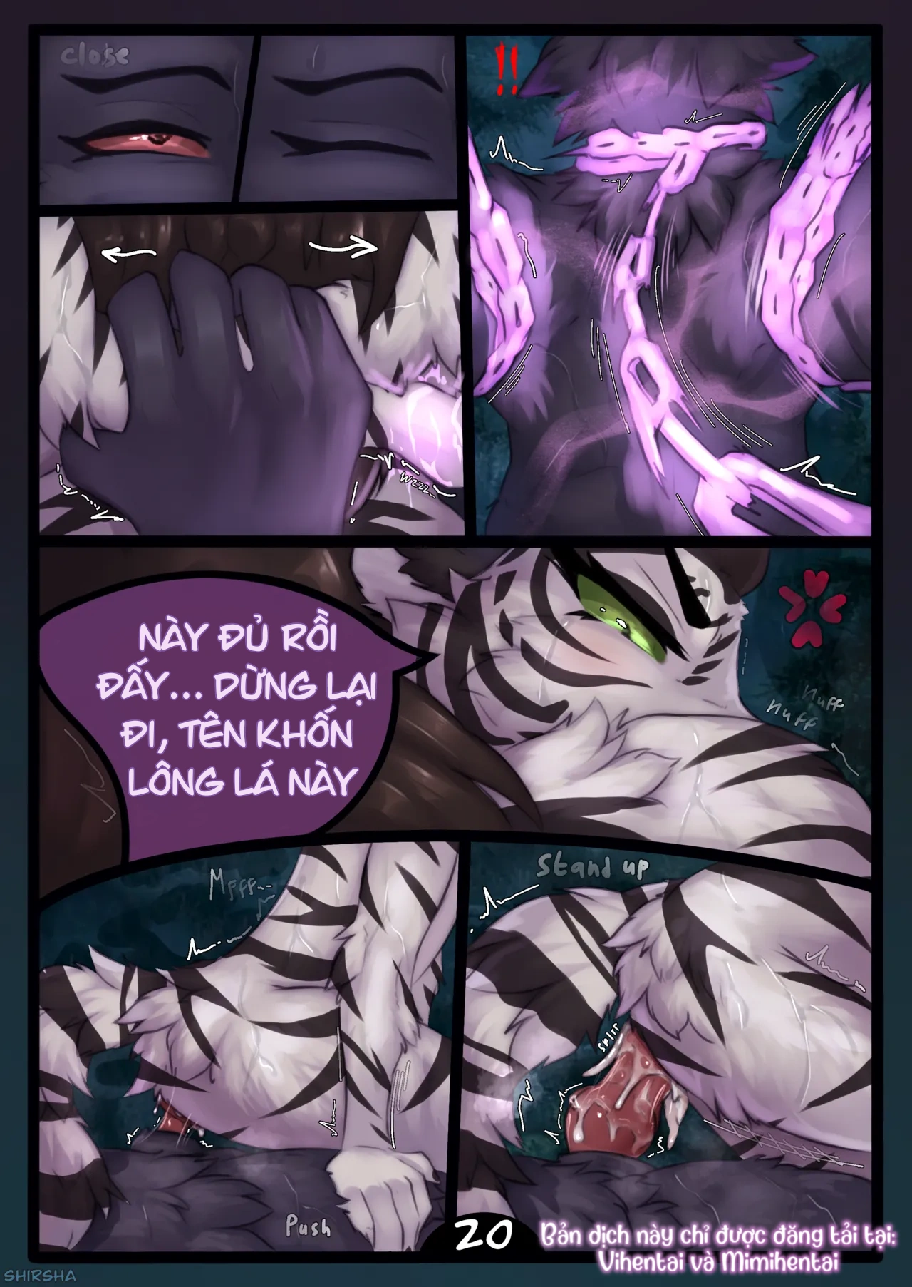HentaiVN.net - Ảnh 21 - Lời Nguyền Của Mặt Trăng - Oneshot