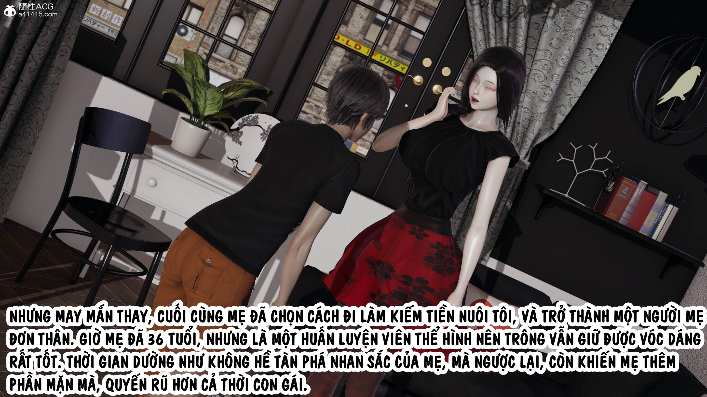 HentaiVN.net - Ảnh 21 - Mẹ Tôi Là Huấn Luyện Viên Yoga - Chap 1