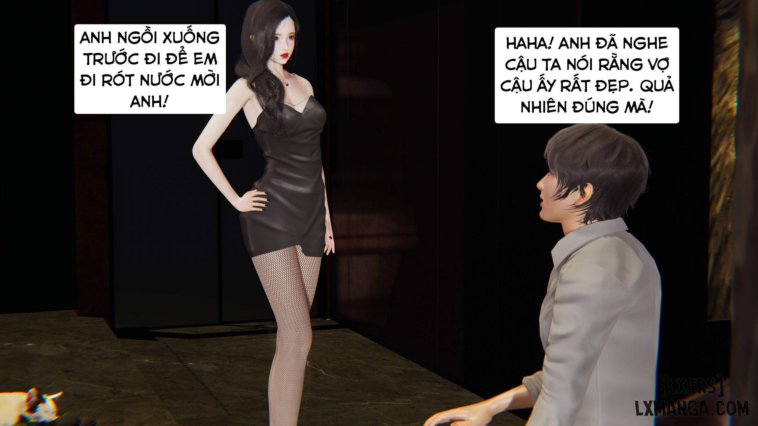 HentaiVN.net - Ảnh 20 - Ngủ cùng vợ thằng bạn - Chương 1