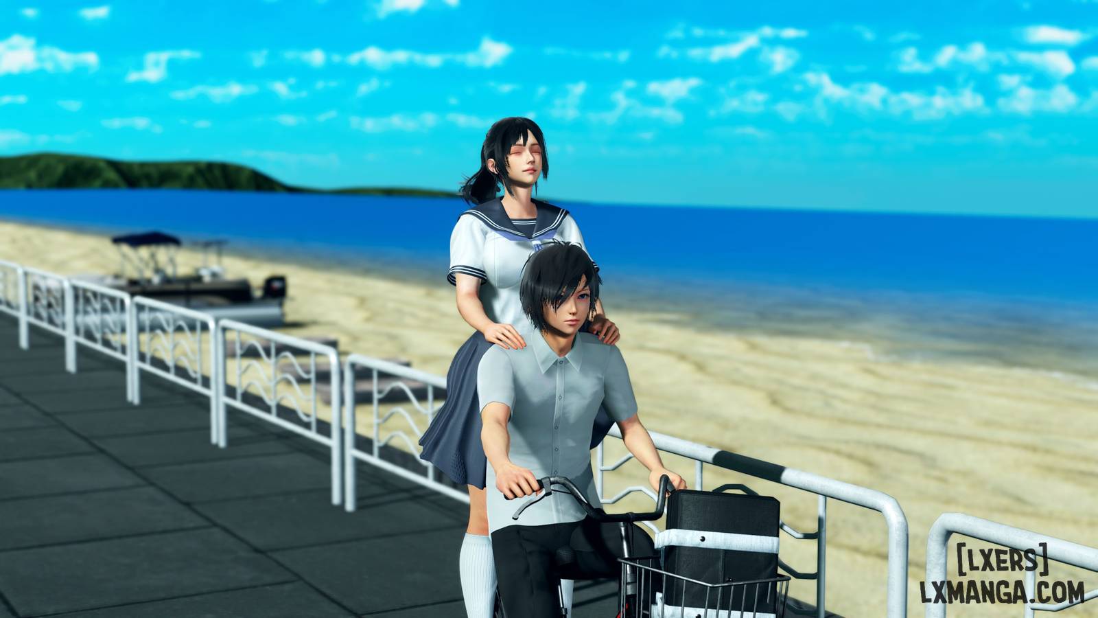HentaiVN.net - Ảnh 20 - Goodbye summer days - Chương 1