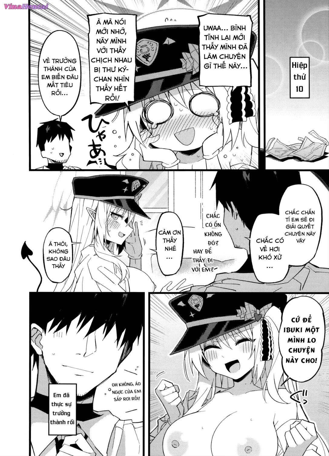 HentaiVN.net - Ảnh 21 - Ibuki đã chờ lâu lắm rồi đó~ - Oneshot