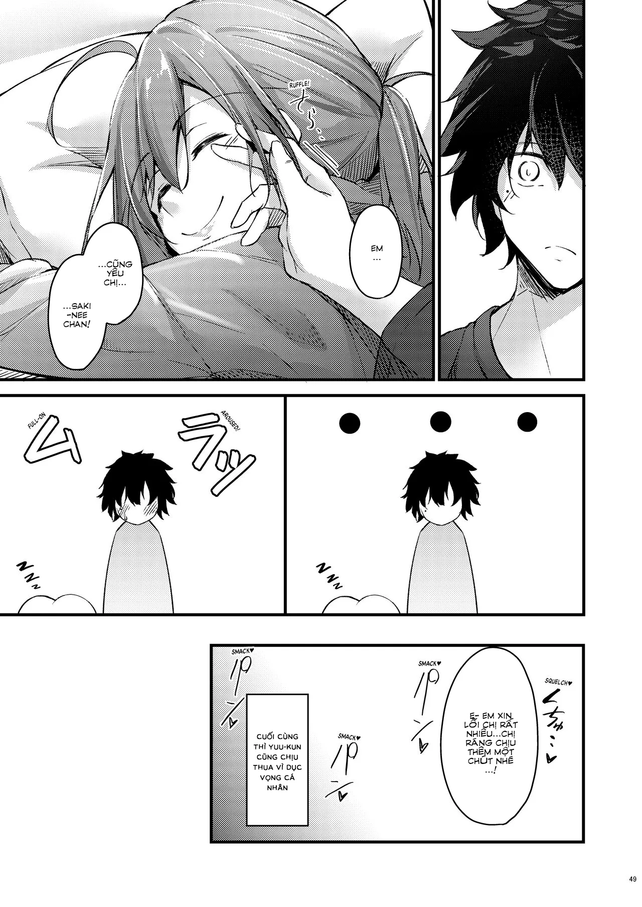 HentaiVN.net - Ảnh 20 - Chịch bà chị kế 24/7! [Itsudemo Dokodemo Nandemo Sasete Kureru Giri no Ane, 24/7 Sex with my Stepsister!] - Nửa sau - HẾT