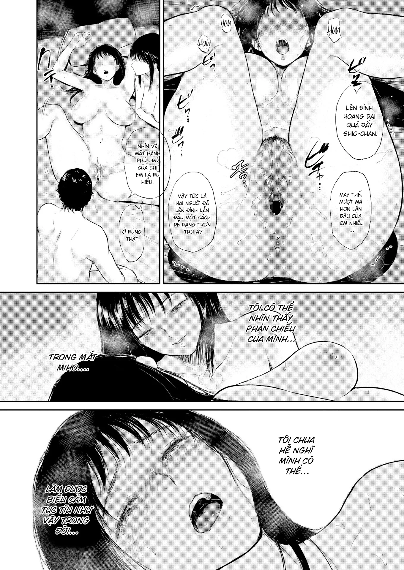HentaiVN.net - Ảnh 20 - Đụ Gấp Đôi [Mirror Image] - Double Holes