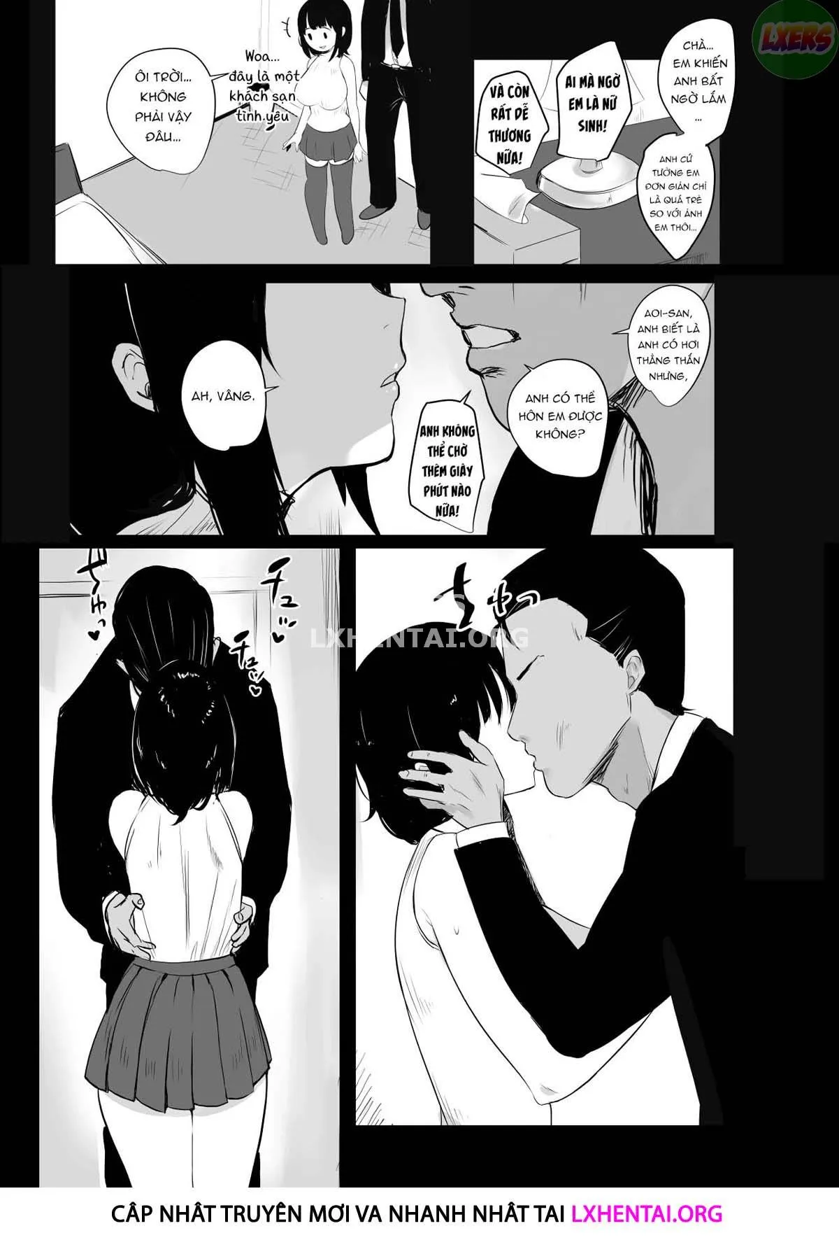 HentaiVN.net - Ảnh 20 - Boku dake ni Amaesasete Kureru Kyonyuu JK Tsuma o Hoka no Otoko ni Dakasete Mita - Chap 1