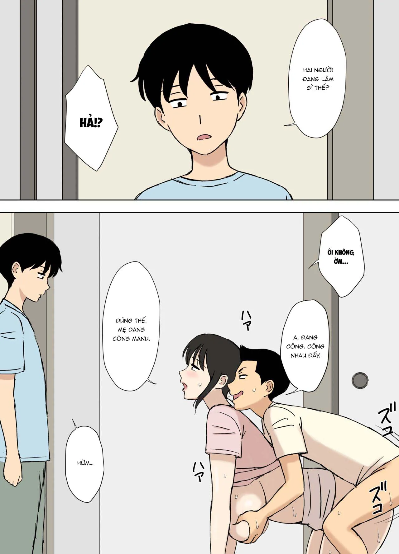 HentaiVN.net - Ảnh 20 - Mom is Manabu's [お母さんは学くんのいいなりママ] - Oneshot