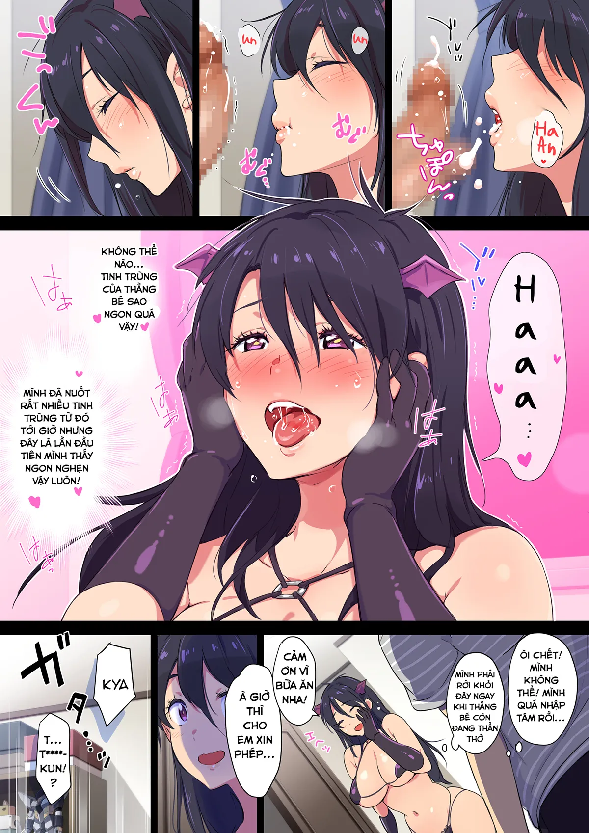 HentaiVN.net - Ảnh 20 - Triệu Hồi Mị Ma Tặng Kèm Ma Ma~ [Succubus Yondara Haha ga Kita!; When I Summoned a Succubus, My Mother Showed Up!] - Chap 1: How To Triệu Hồi Mama... Á Nhầm Mị Ma Dâm Đãng?