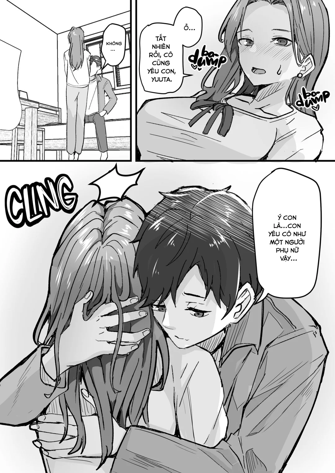 HentaiVN.net - Ảnh 20 - Trở thành người đàn ông của mẹ kế - Oneshot