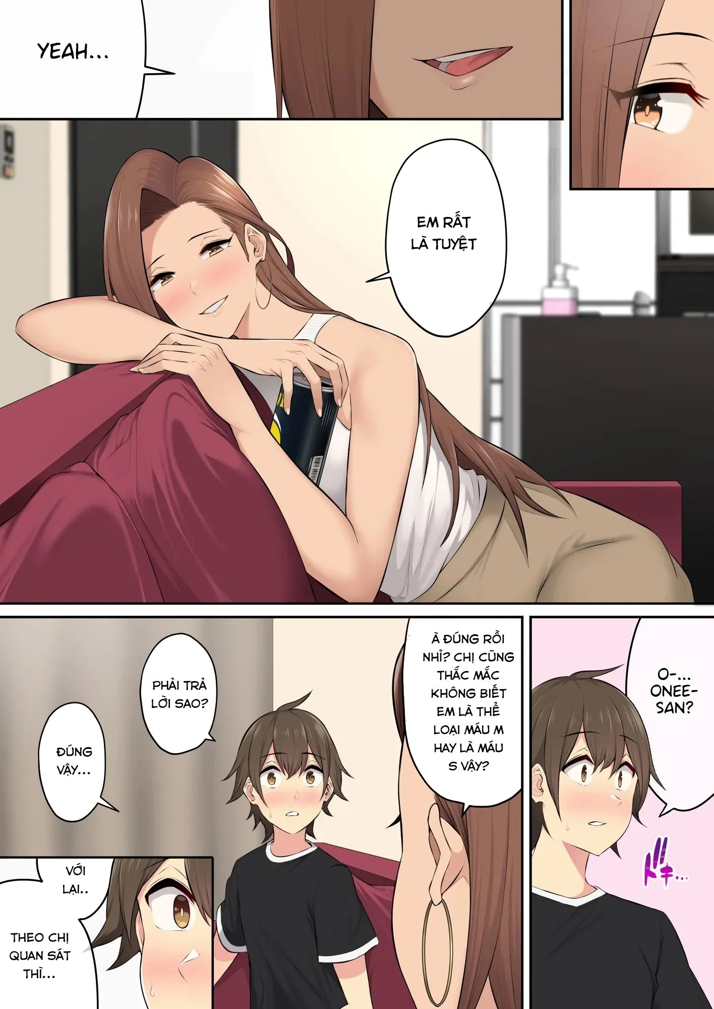 HentaiVN.net - Ảnh 20 - Imaizumi đưa cả bầy Gyaru về nhà mình - Chap 4.2