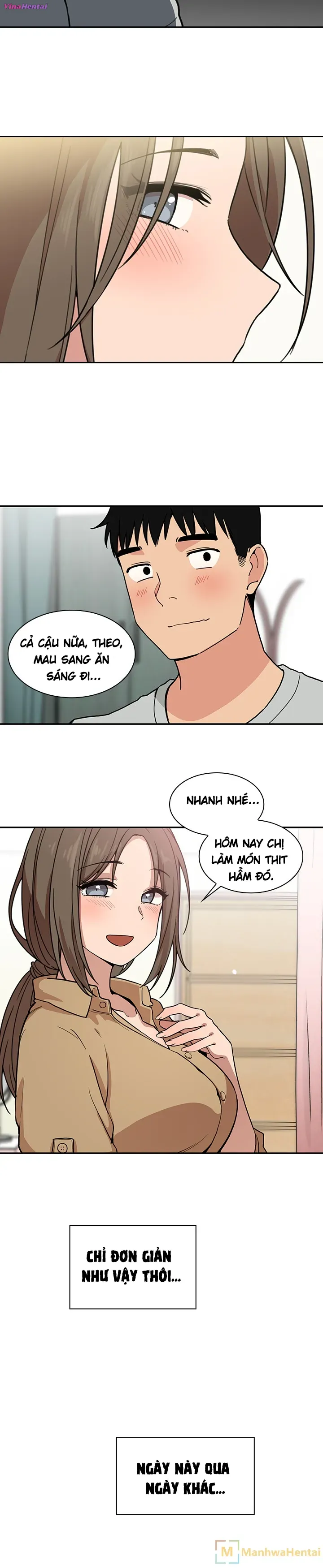 HentaiVN.net - Ảnh 20 - Như Một Người Hàng Xóm(End) - Chap 31: Kết Thúc Mối Tình Đầu