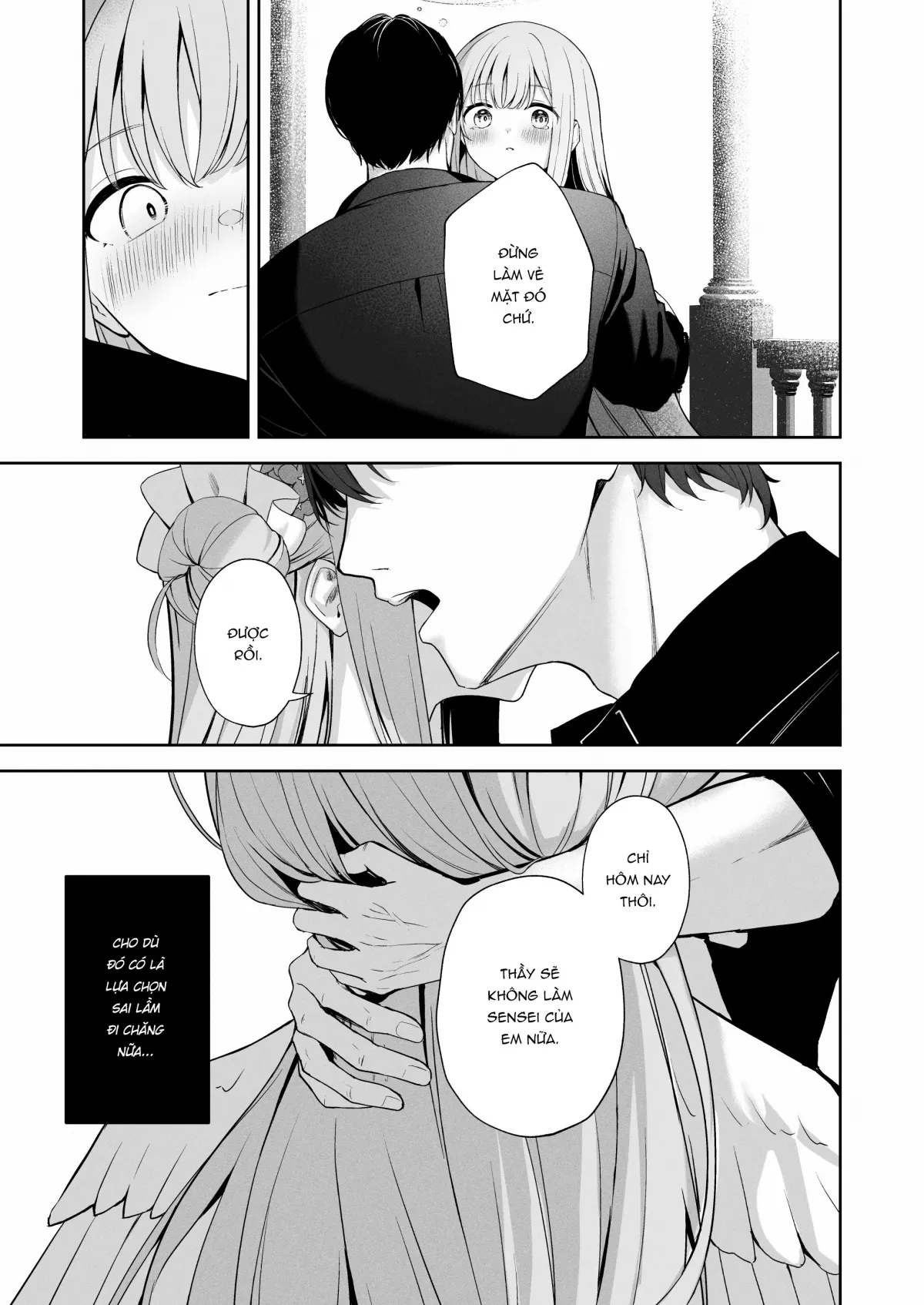 HentaiVN.net - Ảnh 20 - Tia nắng của khuyết trăng [Mikazuki no Pierce Hole; Pierce Hole of The Cresent Moon] - Oneshot
