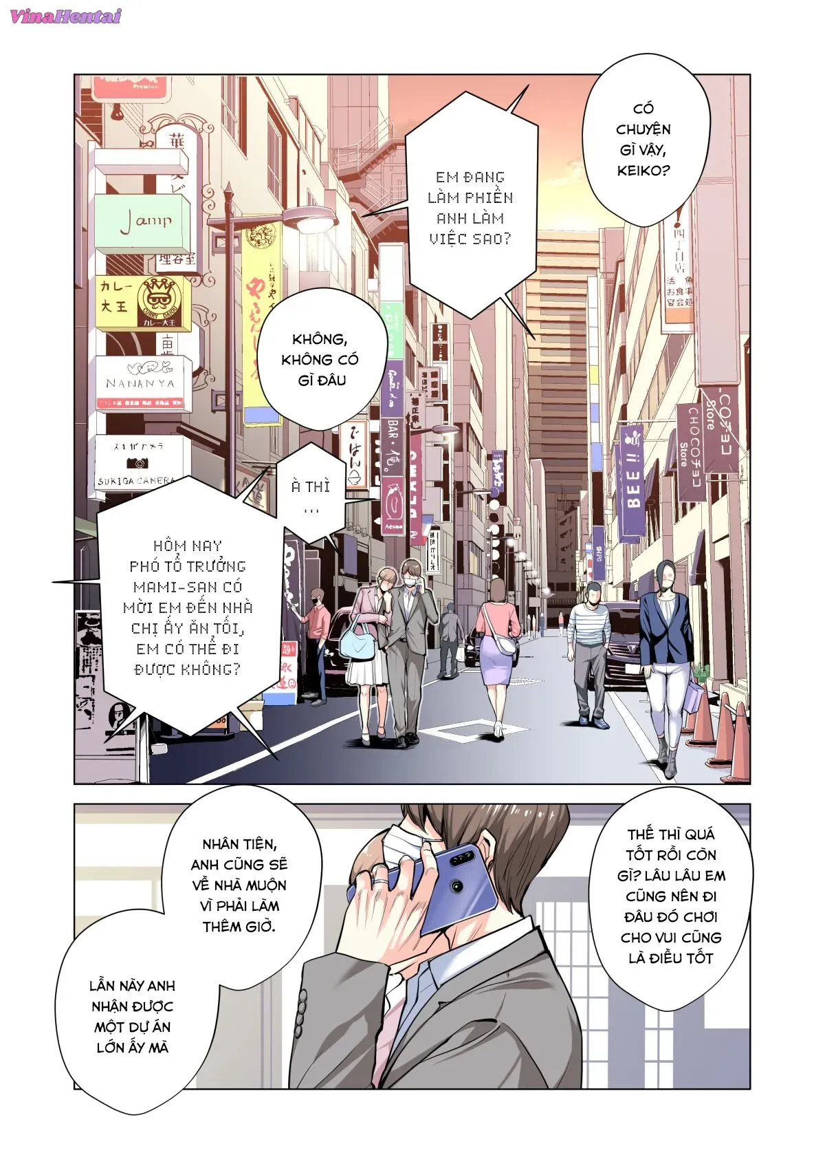 HentaiVN.net - Ảnh 20 - Những cô trợ lý đã có chồng 3  - Chap 3