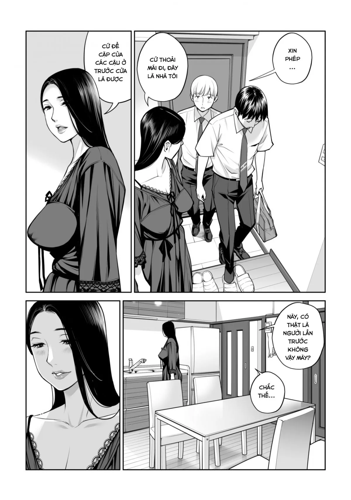 HentaiVN.net - Ảnh 20 - Kurokami Onna no Fudeoroshi ~Himitsu no Heya de Nakadashi Sasete Ageru wa~ - Oneshot