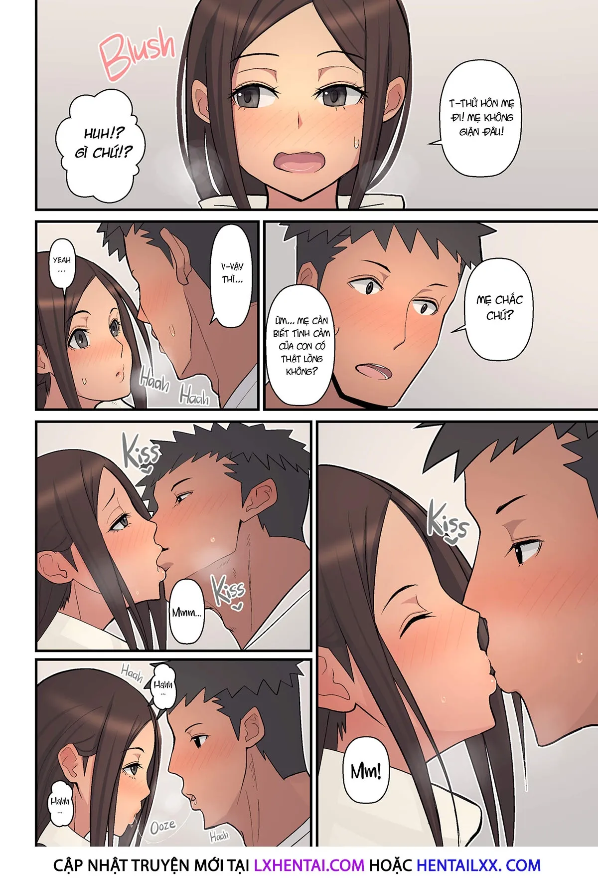 HentaiVN.net - Ảnh 12 - Haha kara Inbo ni Natta Wake [How I Went From Mom to Slut] - Oneshot - Không che
