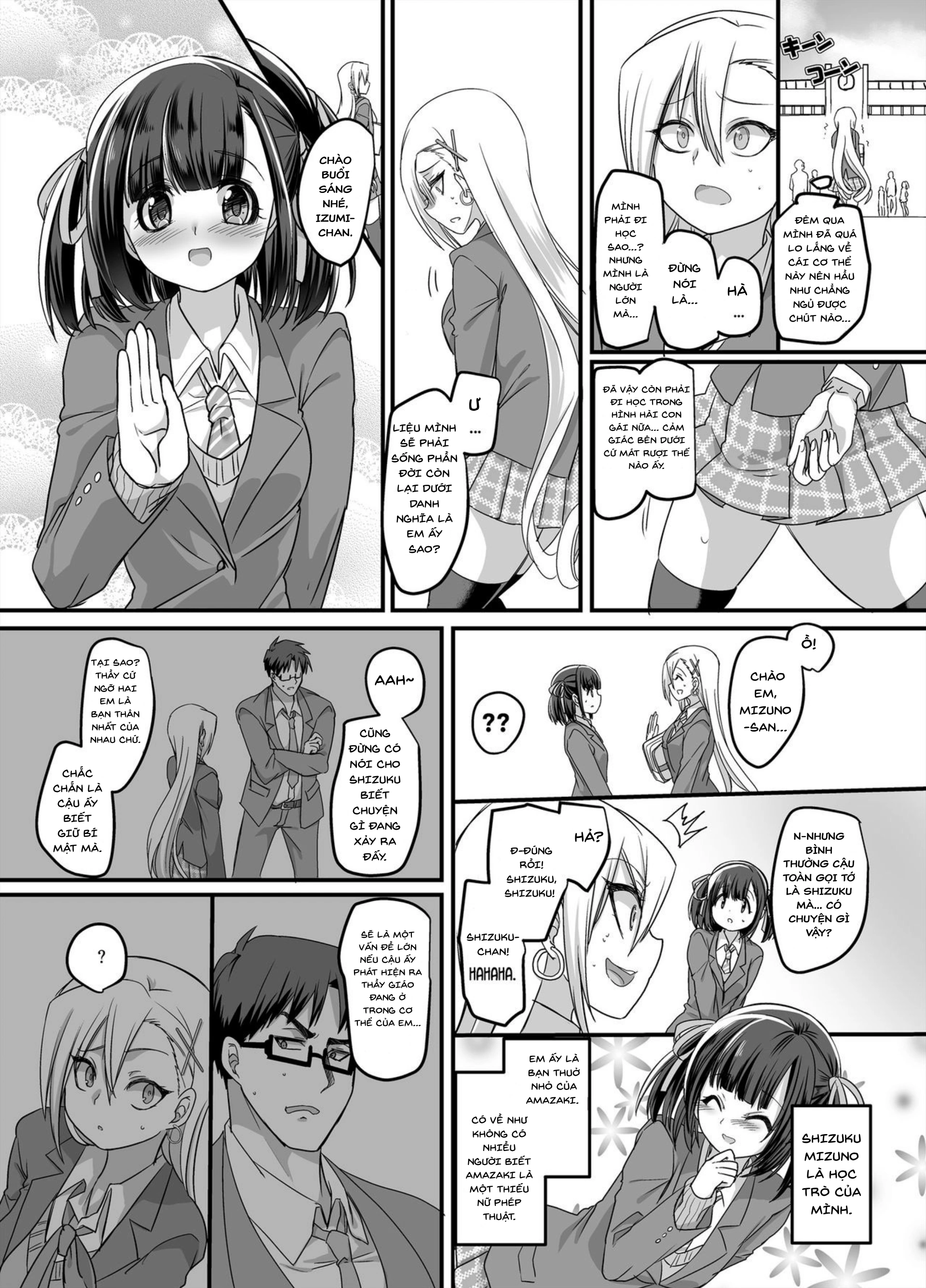 HentaiVN.net - Ảnh 20 - Thiếu Nữ Phép Thuật★ Hoán Đổi！ - Oneshot