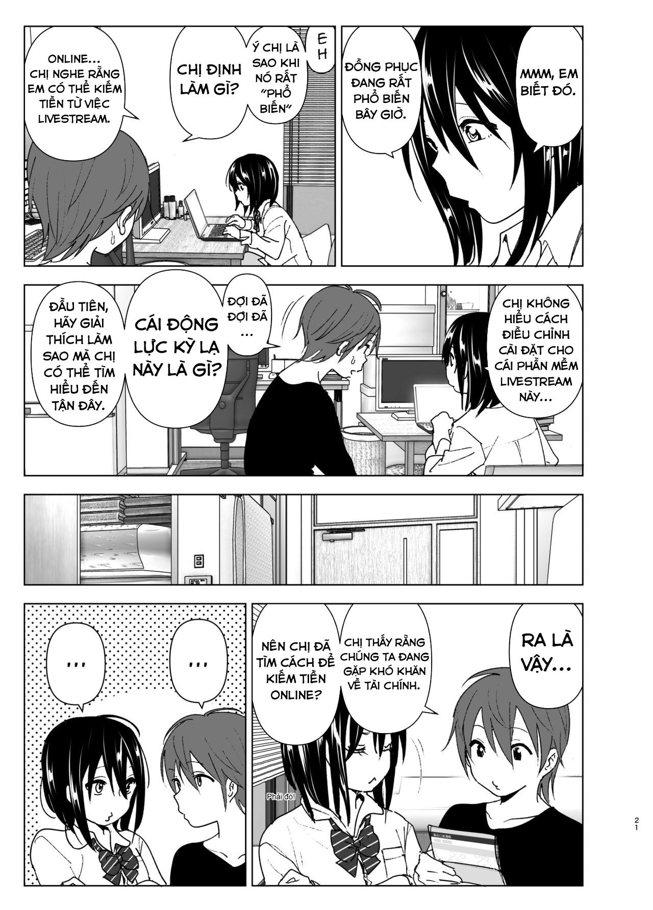 HentaiVN.net - Ảnh 21 - Em muốn ở lại với chị [Itsushika Ibasho ga Kasanatte] - Phần Đầu