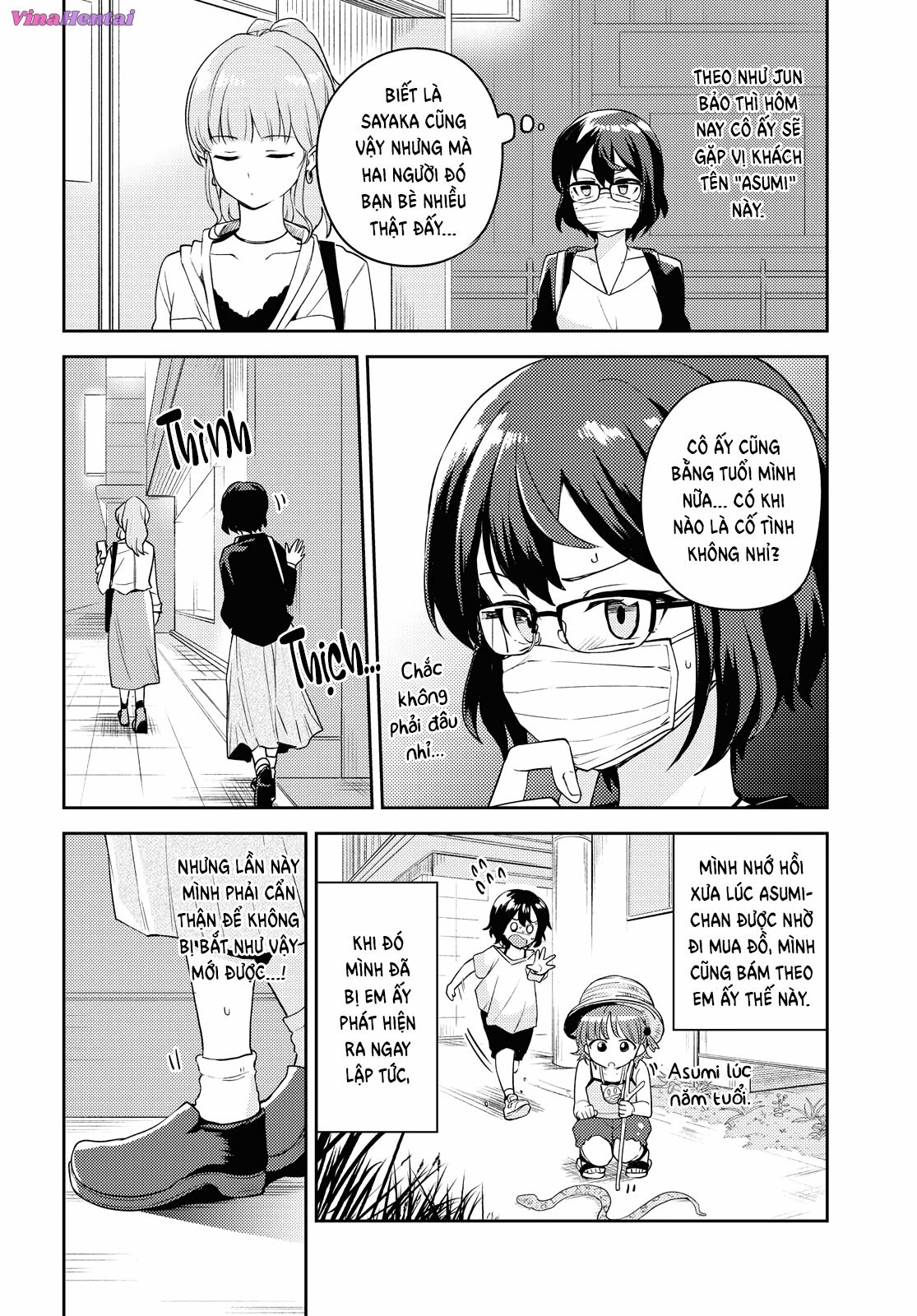 HentaiVN.net - Ảnh 20 - Asumi-chan có hứng thú với Nhà thổ Bách hợp! - Đêm 5