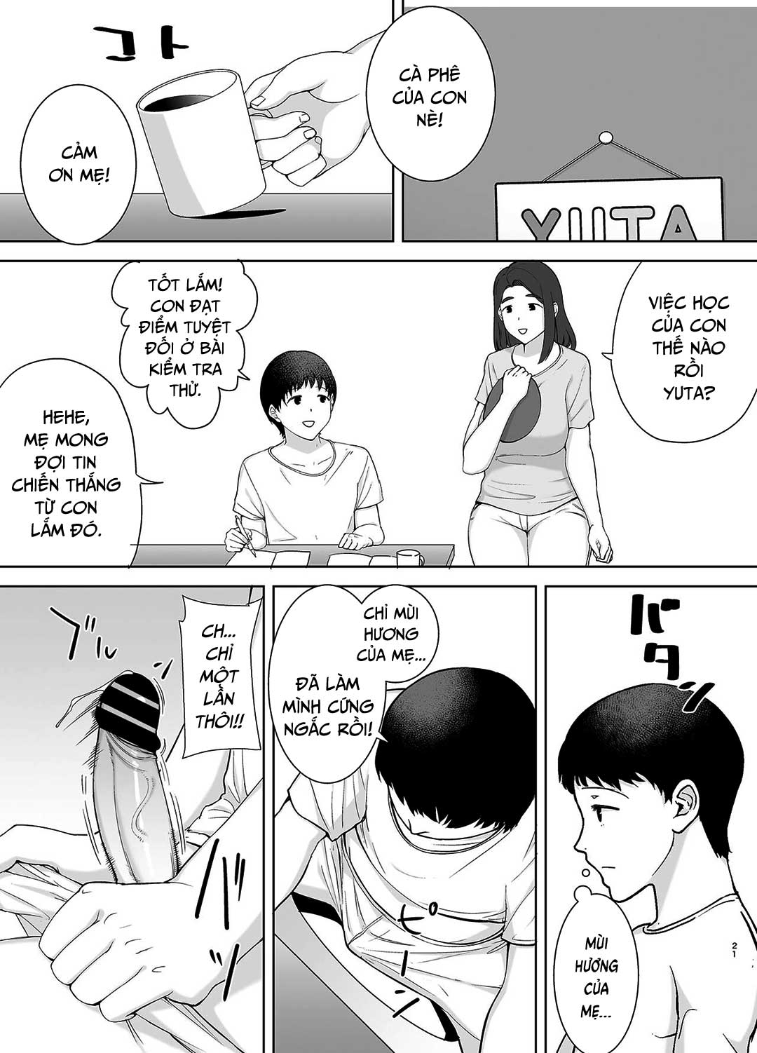 HentaiVN.net - Ảnh 20 - Mẹ chính là người tôi yêu! - Chap 2