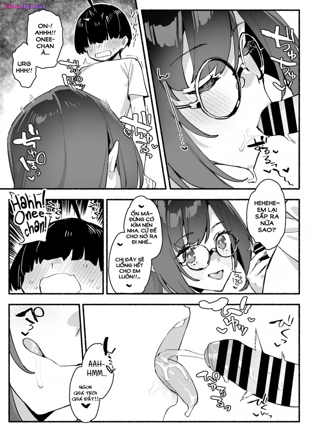 HentaiVN.net - Ảnh 20 - Người chị yêu dấu là của riêng tôi!  - Chap 1: Bố mẹ đi vắng và hành động của chị em ta.