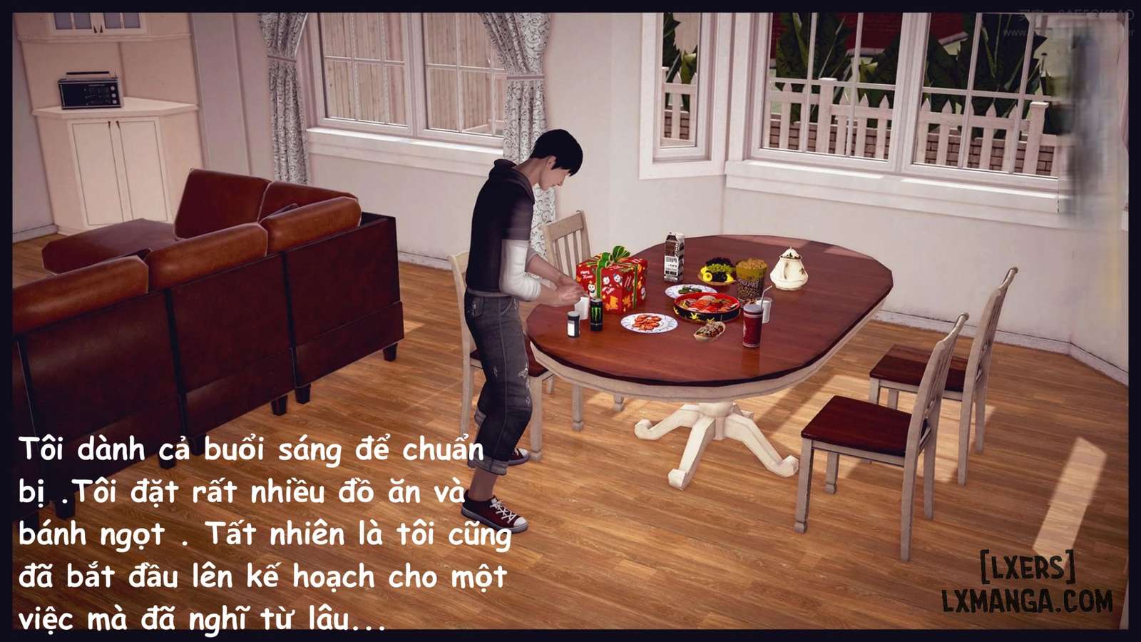 HentaiVN.net - Ảnh 20 - HUẤN LUYỆN NGƯỜI MẸ XINH ĐẸP - Chương 1.5