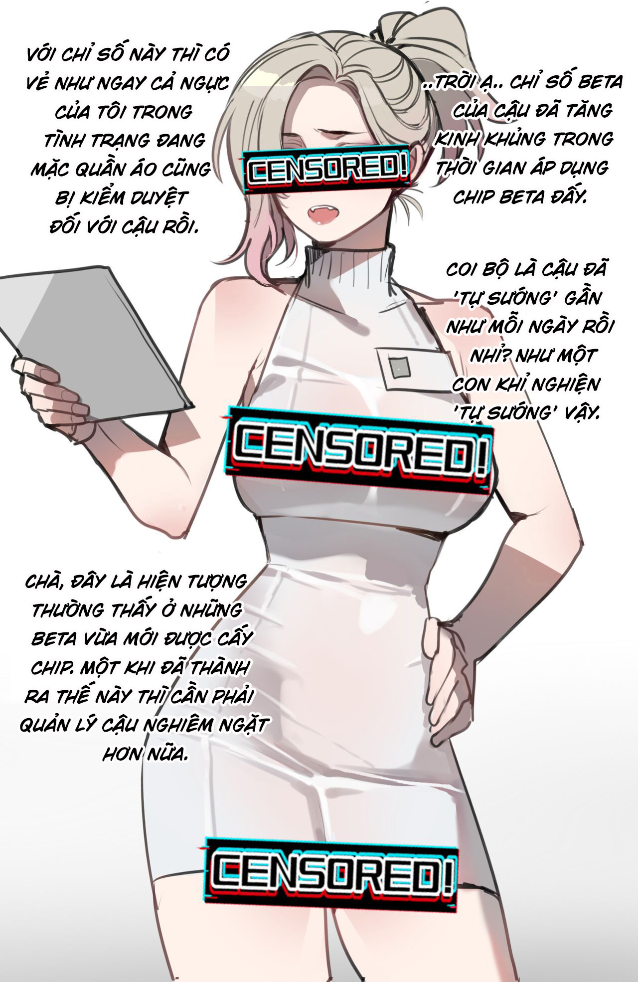 HentaiVN.net - Ảnh 20 - KHÔNG DÀNH CHO BETA - chap 1 [che]