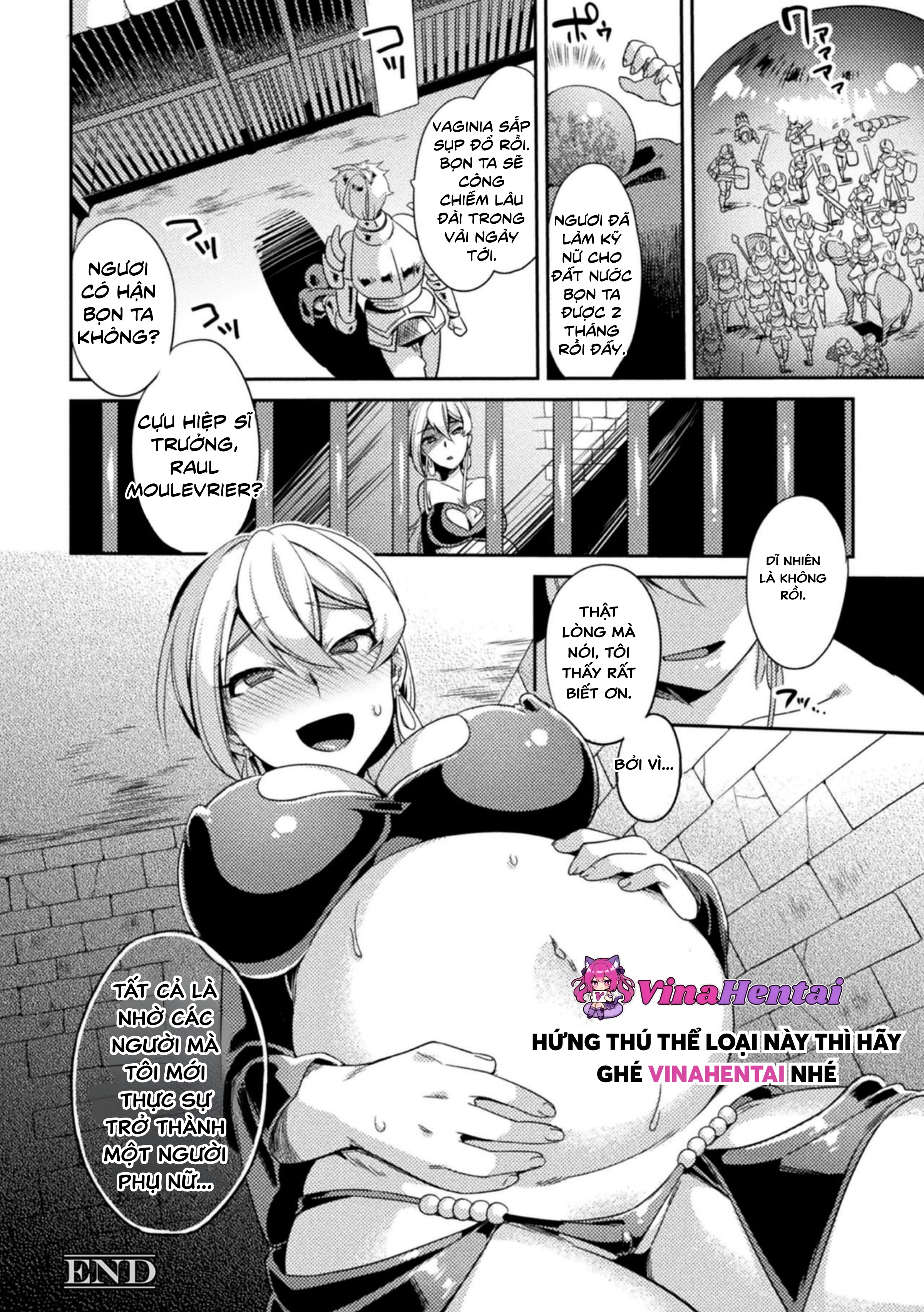 HentaiVN.net - Ảnh 21 - KỴ SĨ CHUYỂN GIỚI RAUL XA NGÃ THÀNH KỸ NỮ - Oneshot vừa